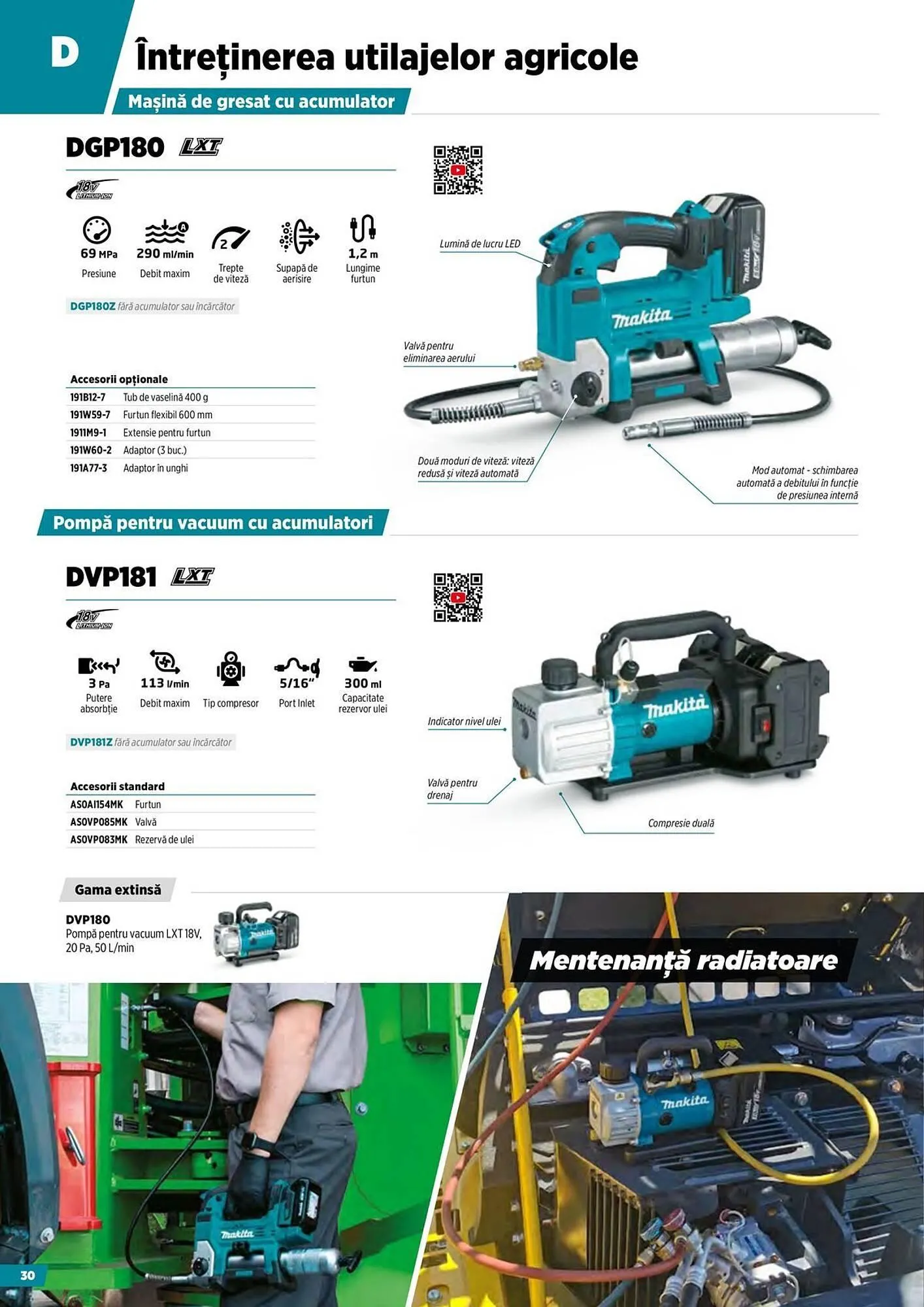 Catalog Catalog Makita de la 11 aprilie până la 28 octombrie 2025 - Revista Pagina 30