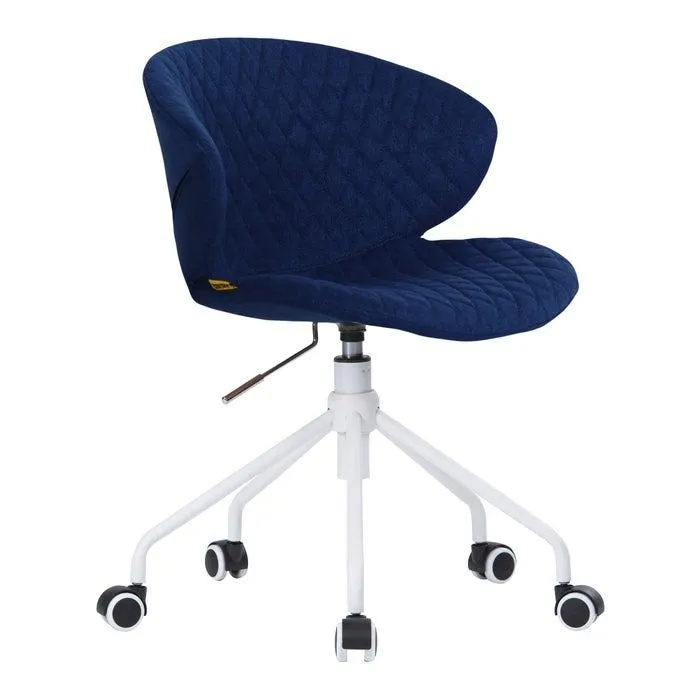 Scaun birou operational Cover Ergo, rotativ, textil, albastru