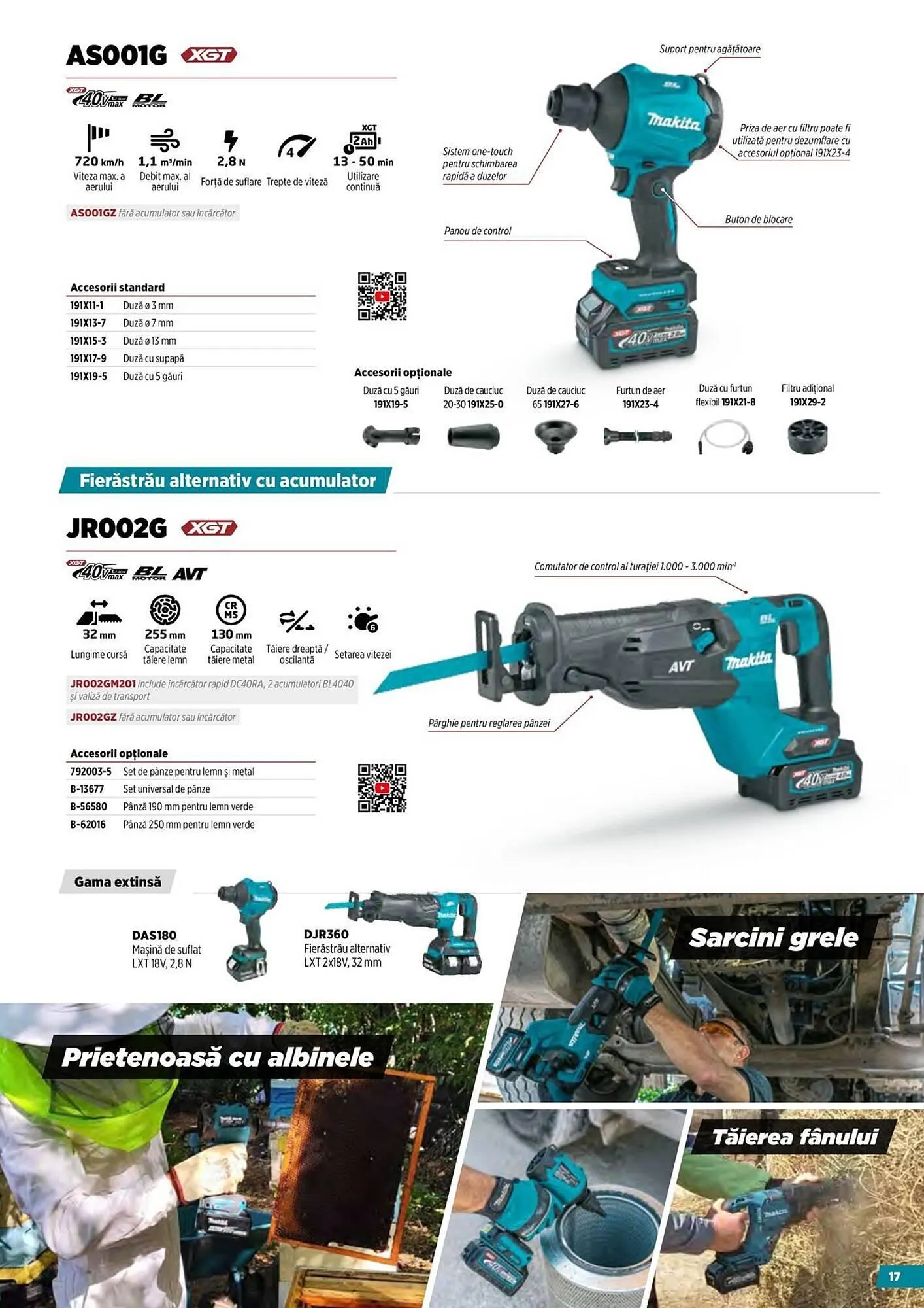 Catalog Catalog Makita de la 11 aprilie până la 28 octombrie 2025 - Revista Pagina 17