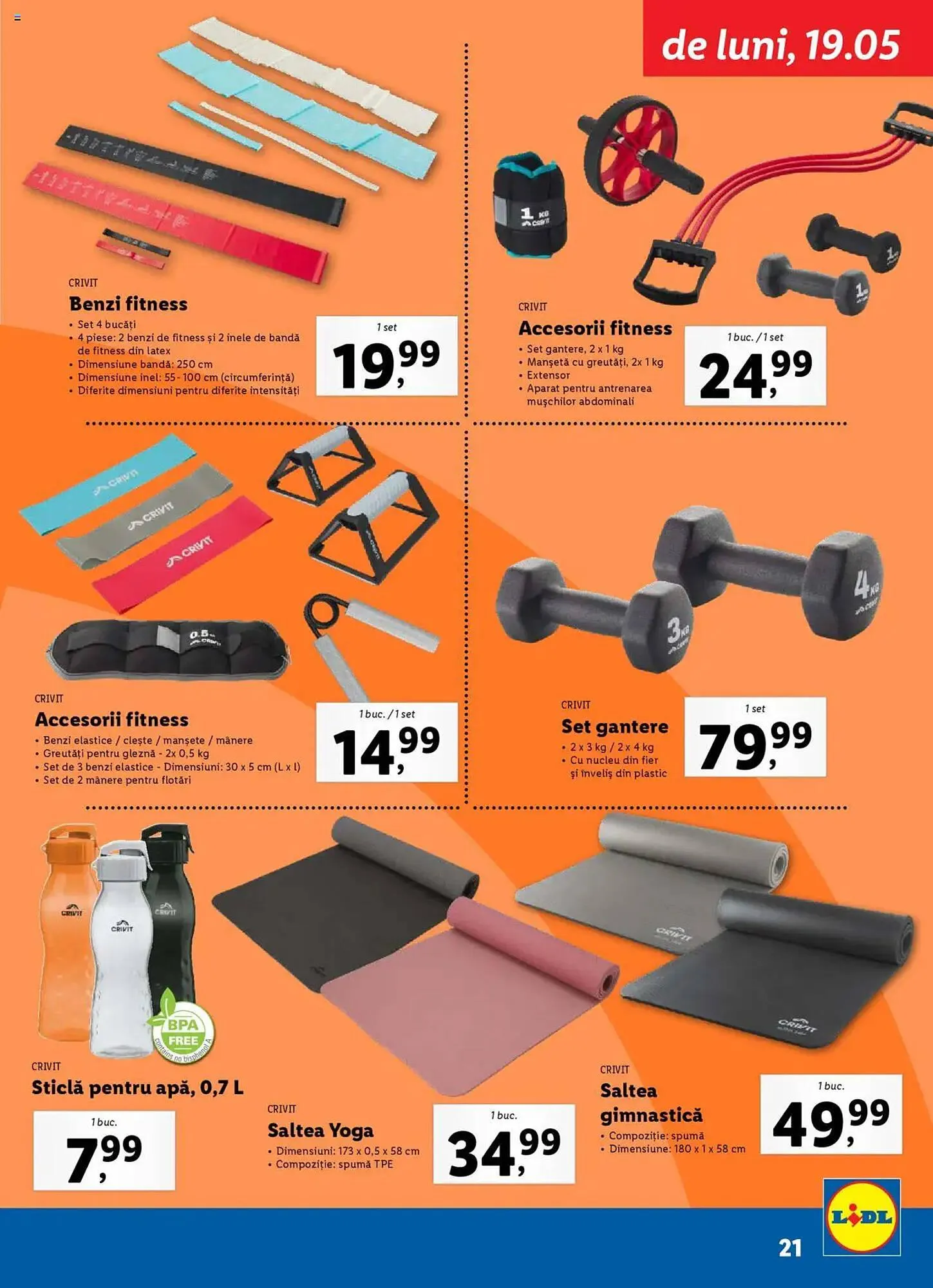 Catalog Catalog Lidl de la 18 mai până la 6 iulie 2025 - Revista Pagina 21