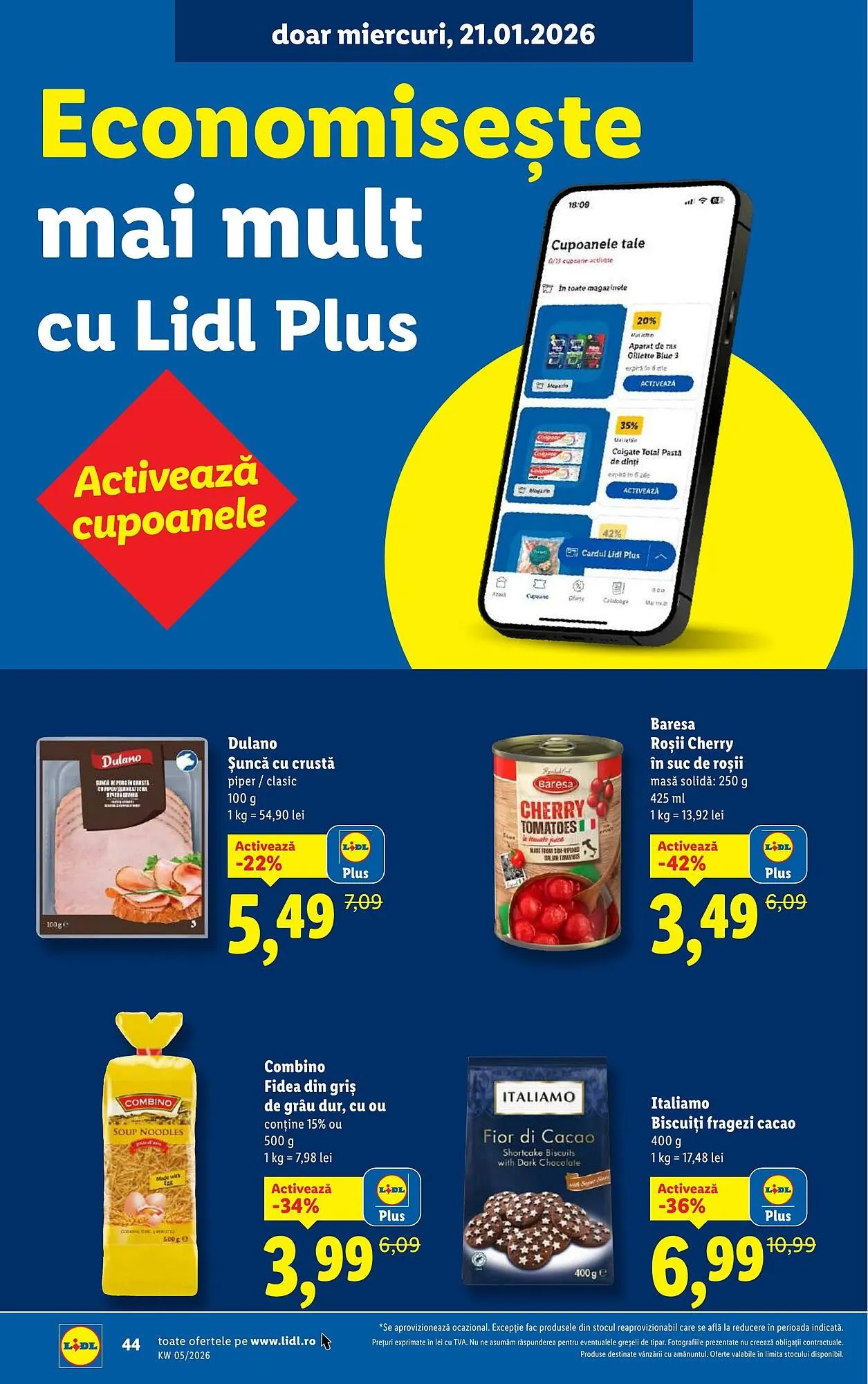 Catalog Catalog Lidl de la 26 ianuarie până la 1 februarie 2026 - Revista Pagina 44