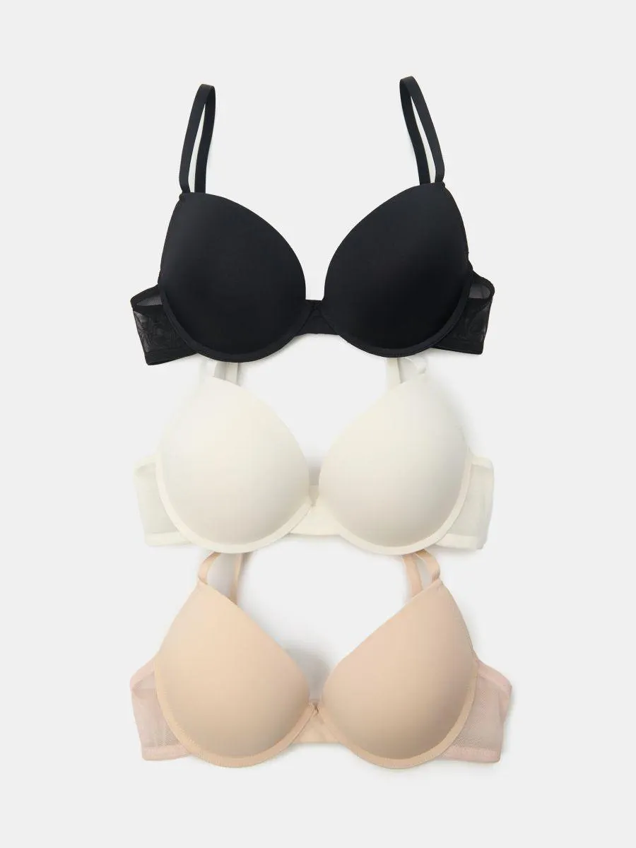 Sutien push-up 3 pack