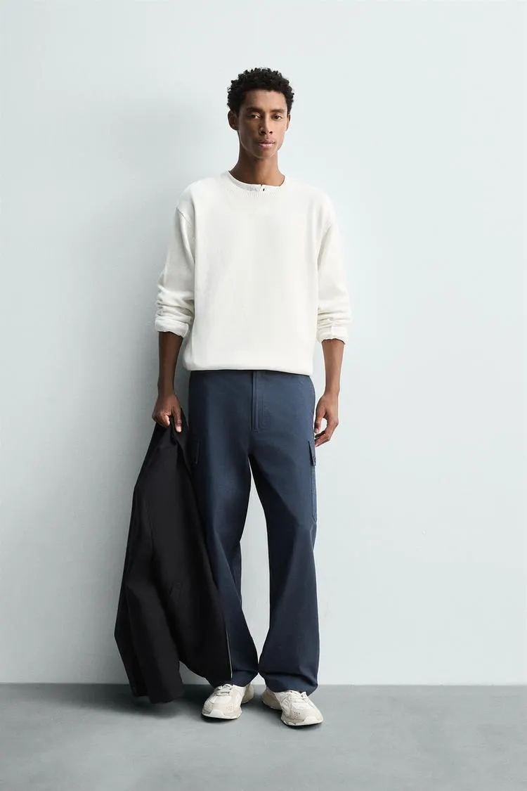 PANTALONI CARGO REGULAR FIT