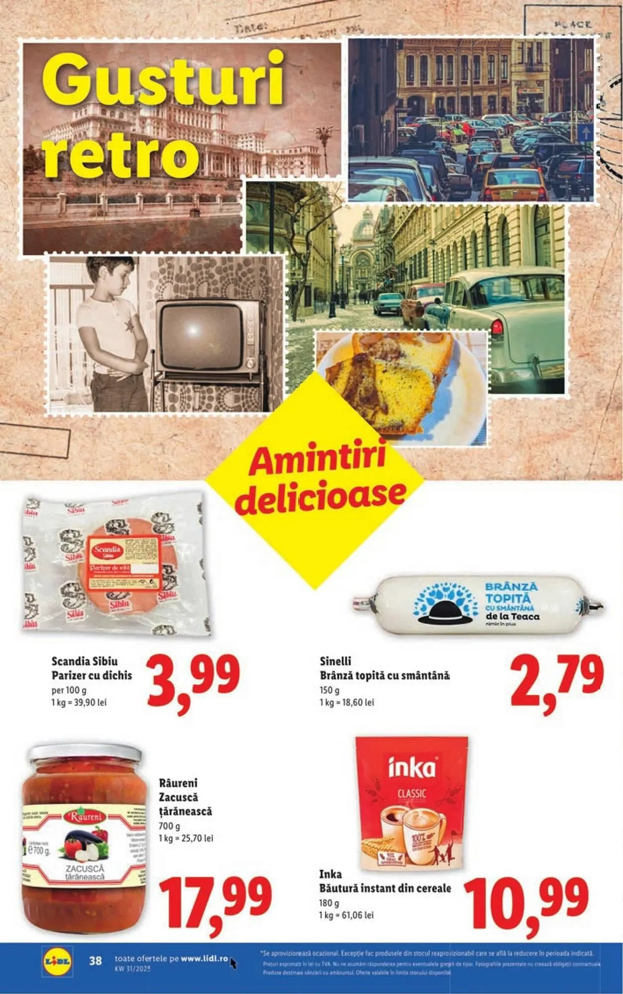 Catalog Catalog Lidl de la 28 iulie până la 3 august 2025 - Revista Pagina 38