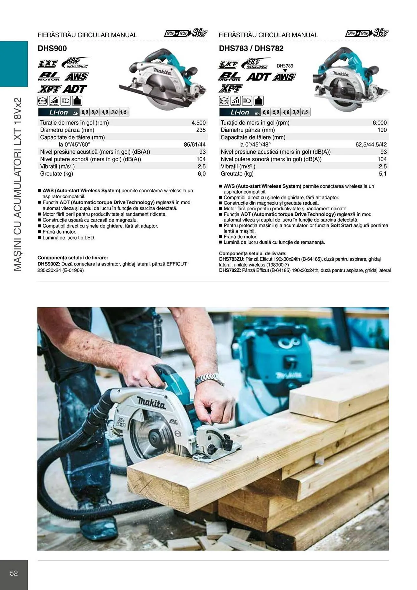 Catalog Catalog Makita de la 28 aprilie până la 31 decembrie 2026 - Revista Pagina 52