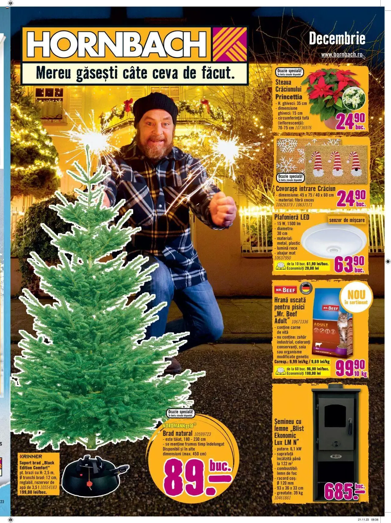 Catalog Catalog Hornbach de la 4 decembrie până la 31 decembrie 2023 - Revista Pagina 