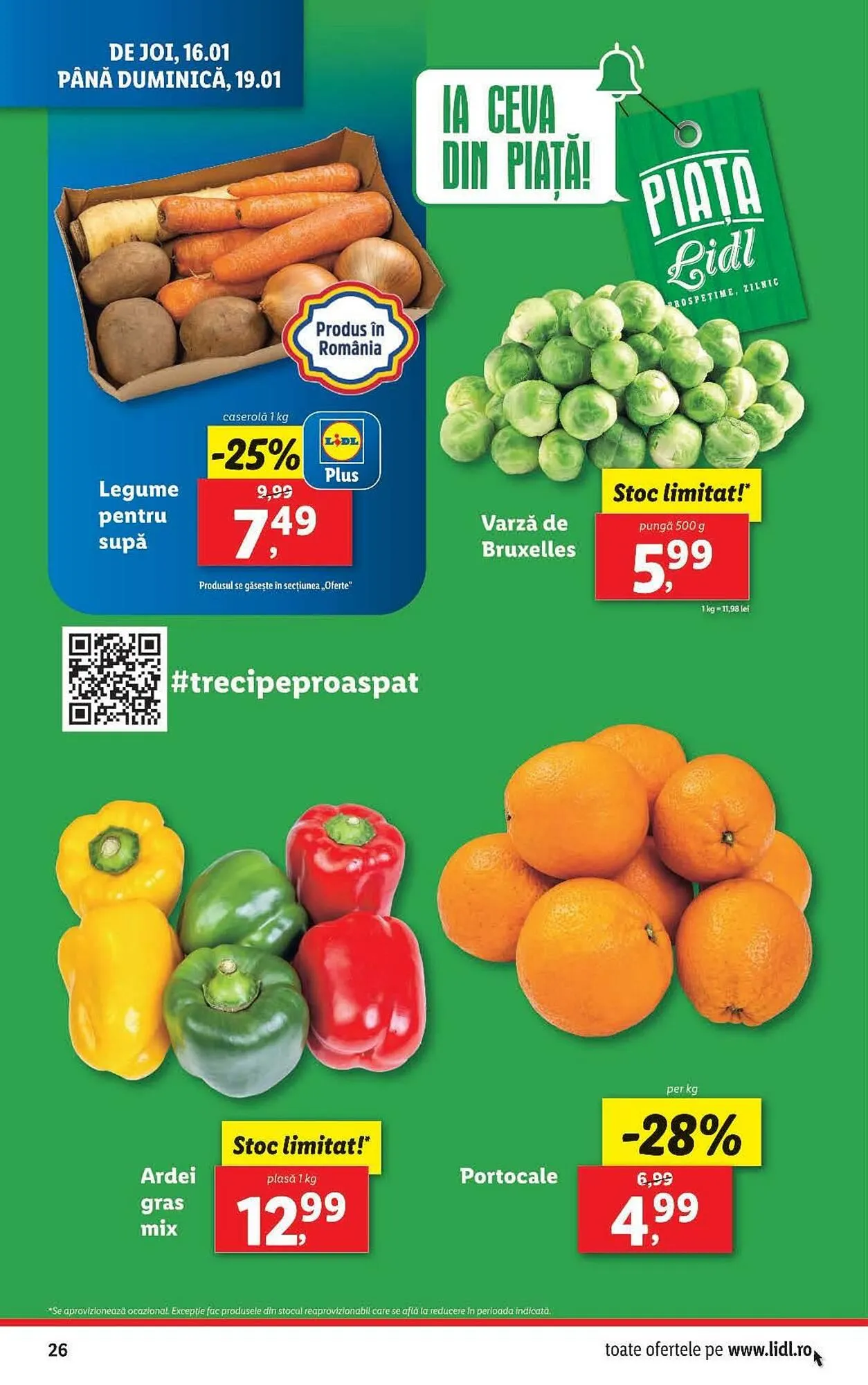 Catalog Catalog Lidl de la 13 ianuarie până la 19 ianuarie 2025 - Revista Pagina 26