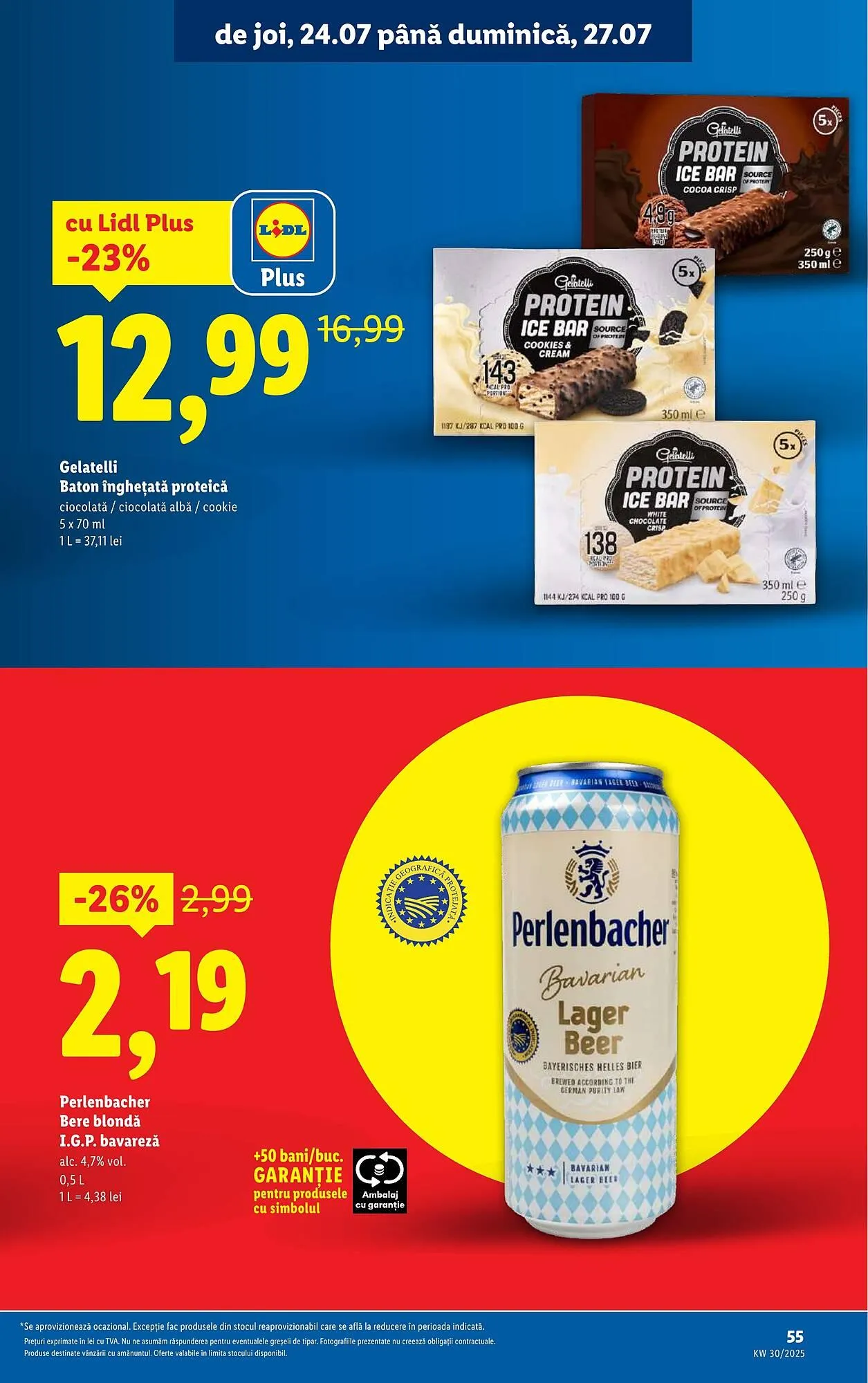 Catalog Catalog Lidl de la 21 iulie până la 27 iulie 2025 - Revista Pagina 55