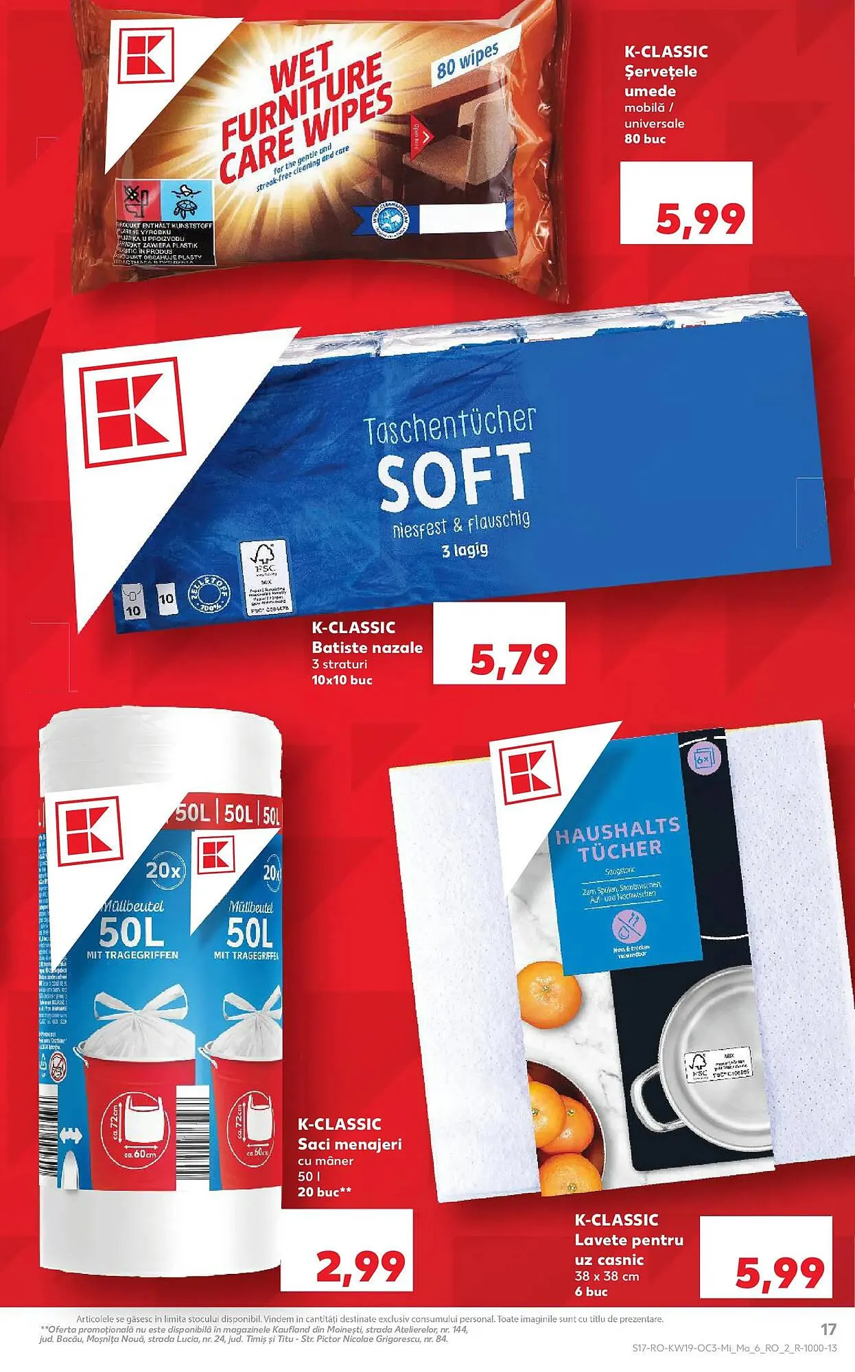 Catalog Catalog Kaufland de la 6 mai până la 12 mai 2026 - Revista Pagina 17