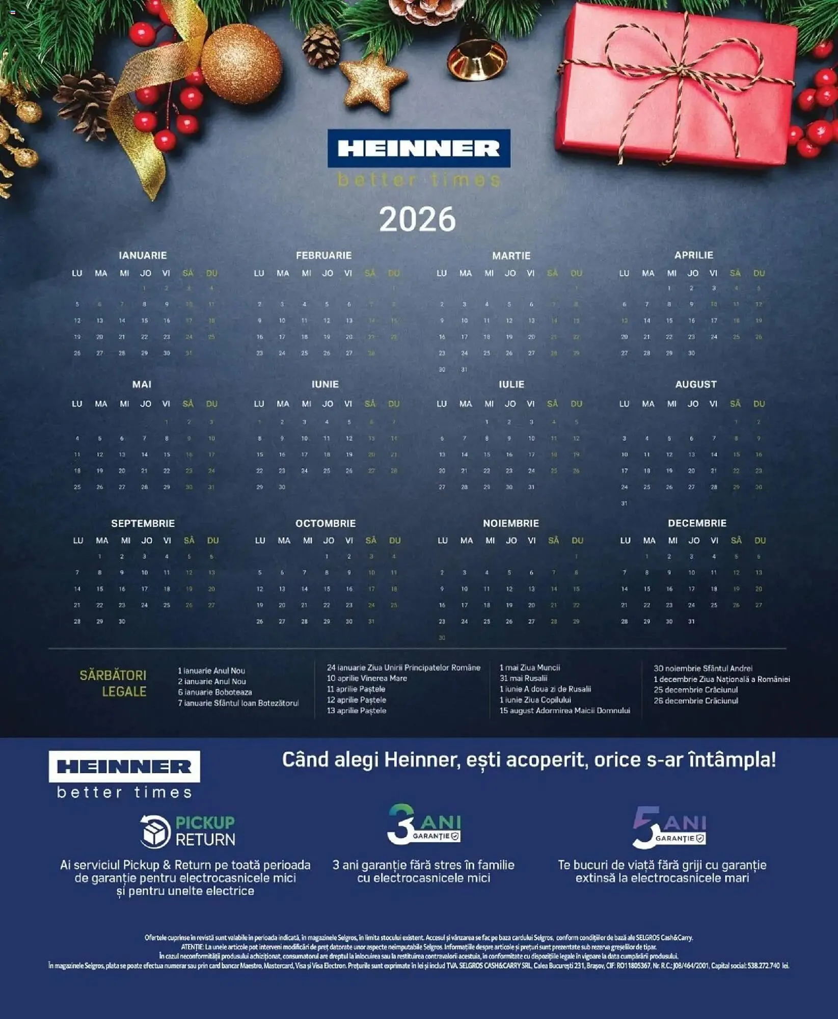 Catalog Catalog Selgros de la 9 decembrie până la 24 decembrie 2025 - Revista Pagina 16