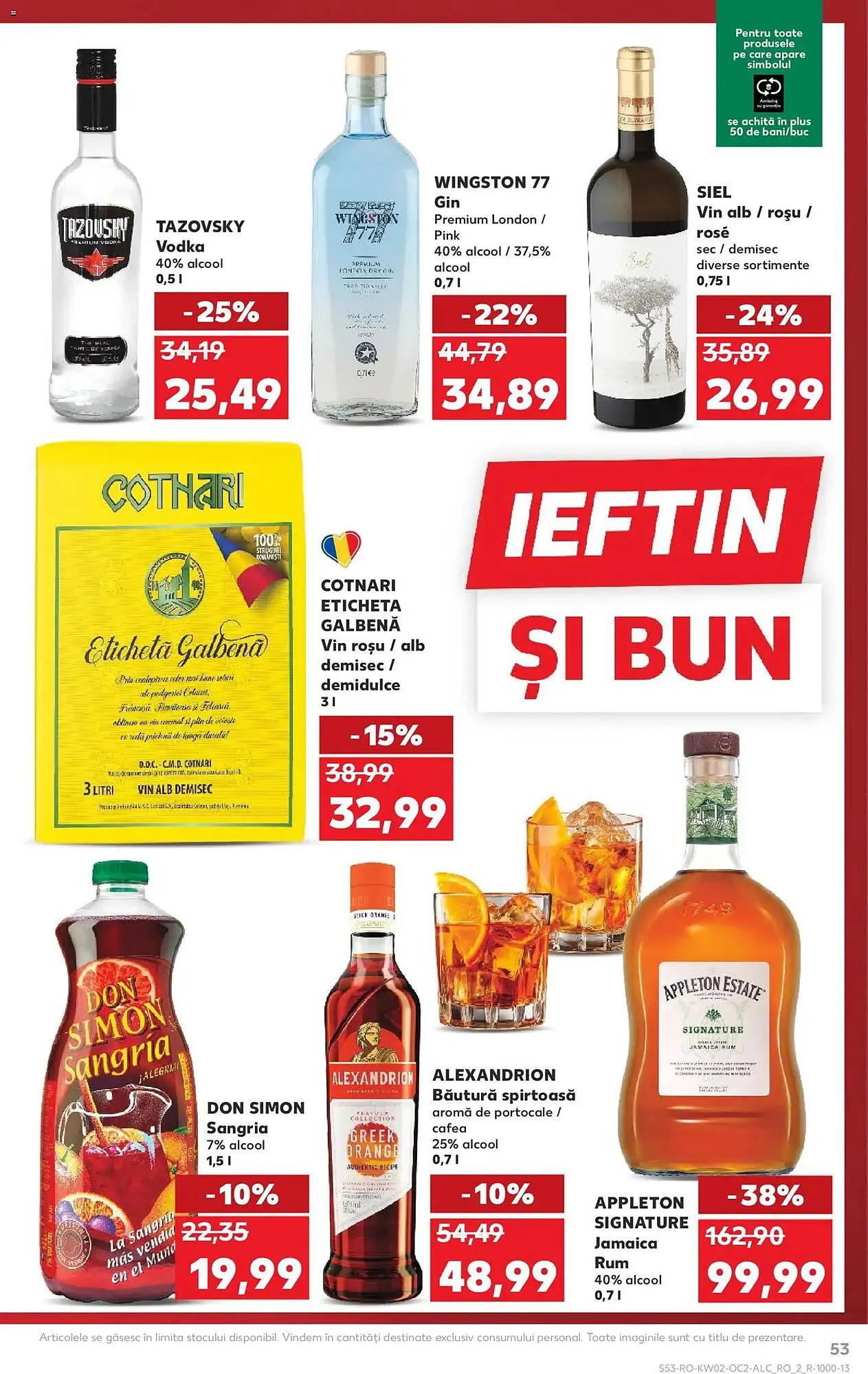Catalog Catalog Kaufland de la 6 ianuarie până la 13 ianuarie 2026 - Revista Pagina 53