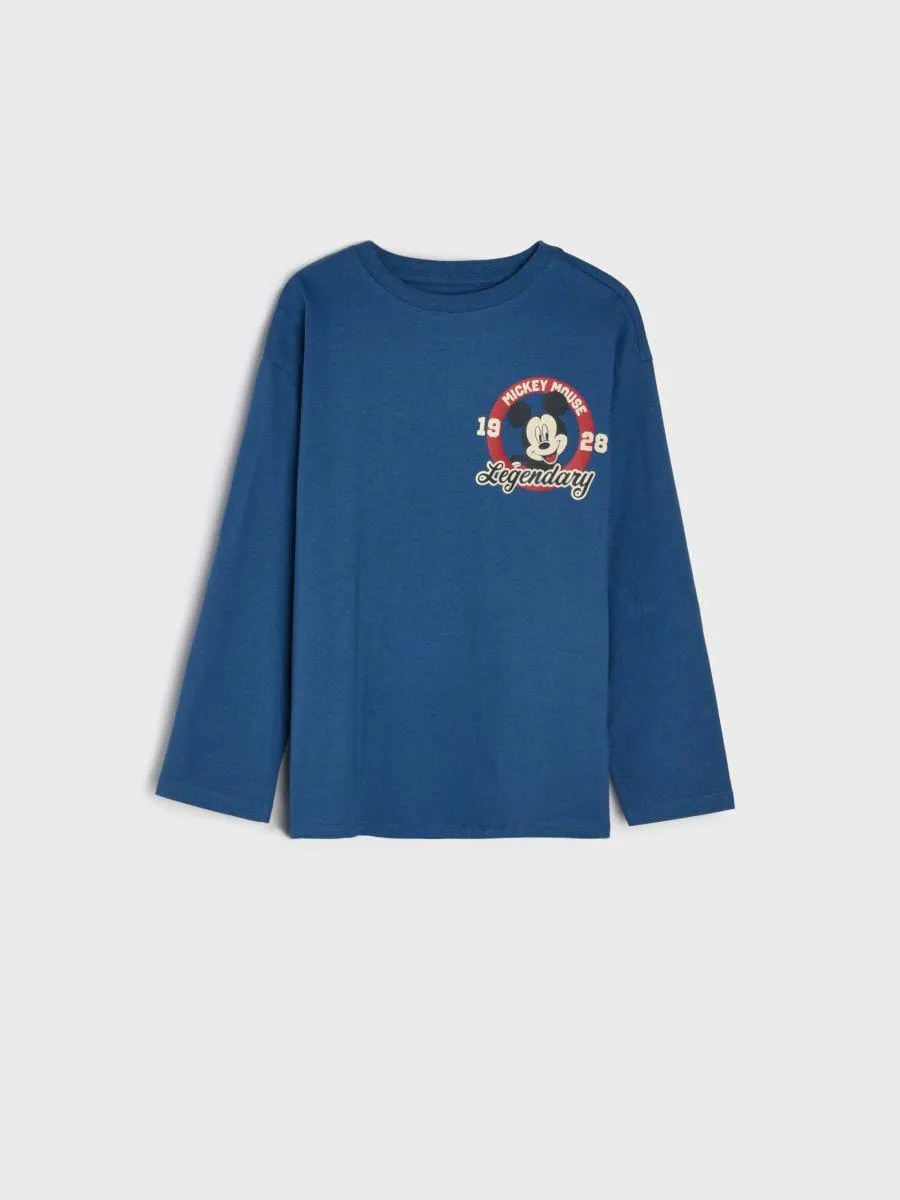 Tricou Mickey Mouse cu mânecă lungă