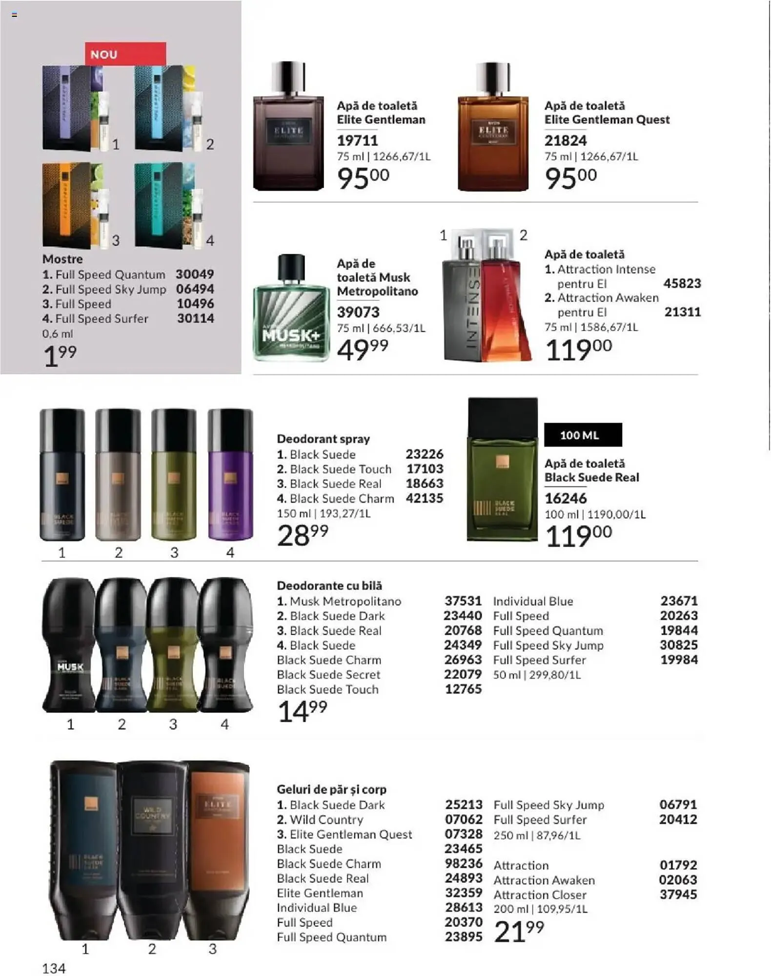 Catalog Catalog Avon de la 31 mai până la 30 iunie 2025 - Revista Pagina 134