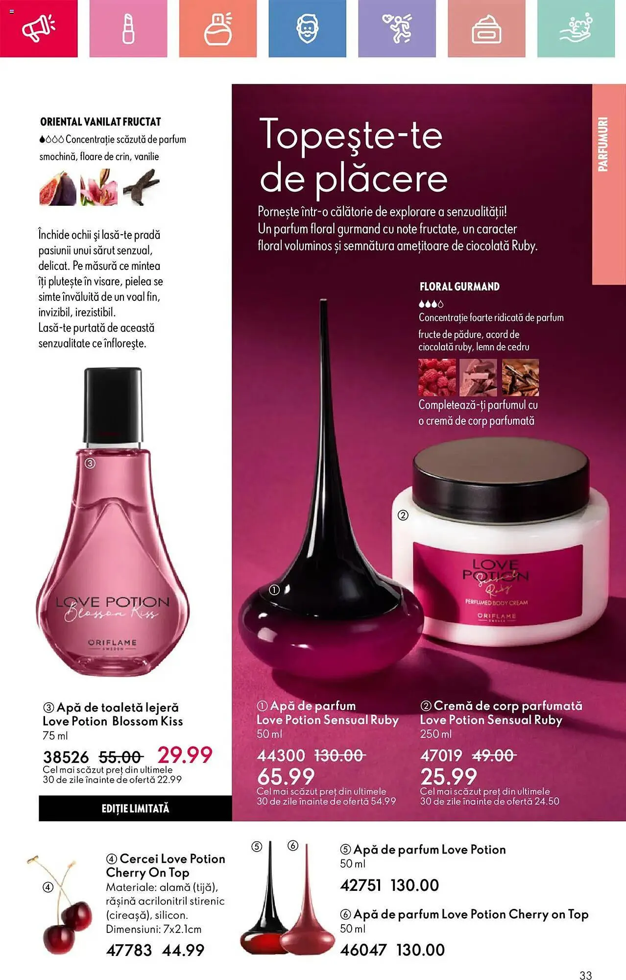 Catalog Catalog Oriflame de la 13 aprilie până la 3 mai 2025 - Revista Pagina 33