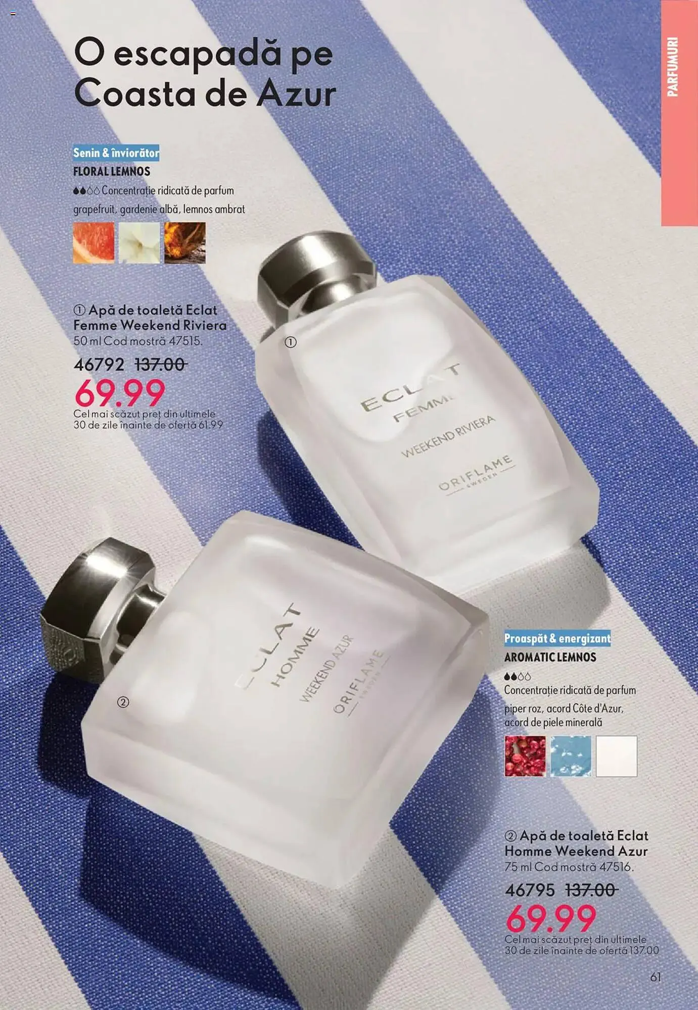 Catalog Catalog Oriflame de la 11 noiembrie până la 2 decembrie 2025 - Revista Pagina 61