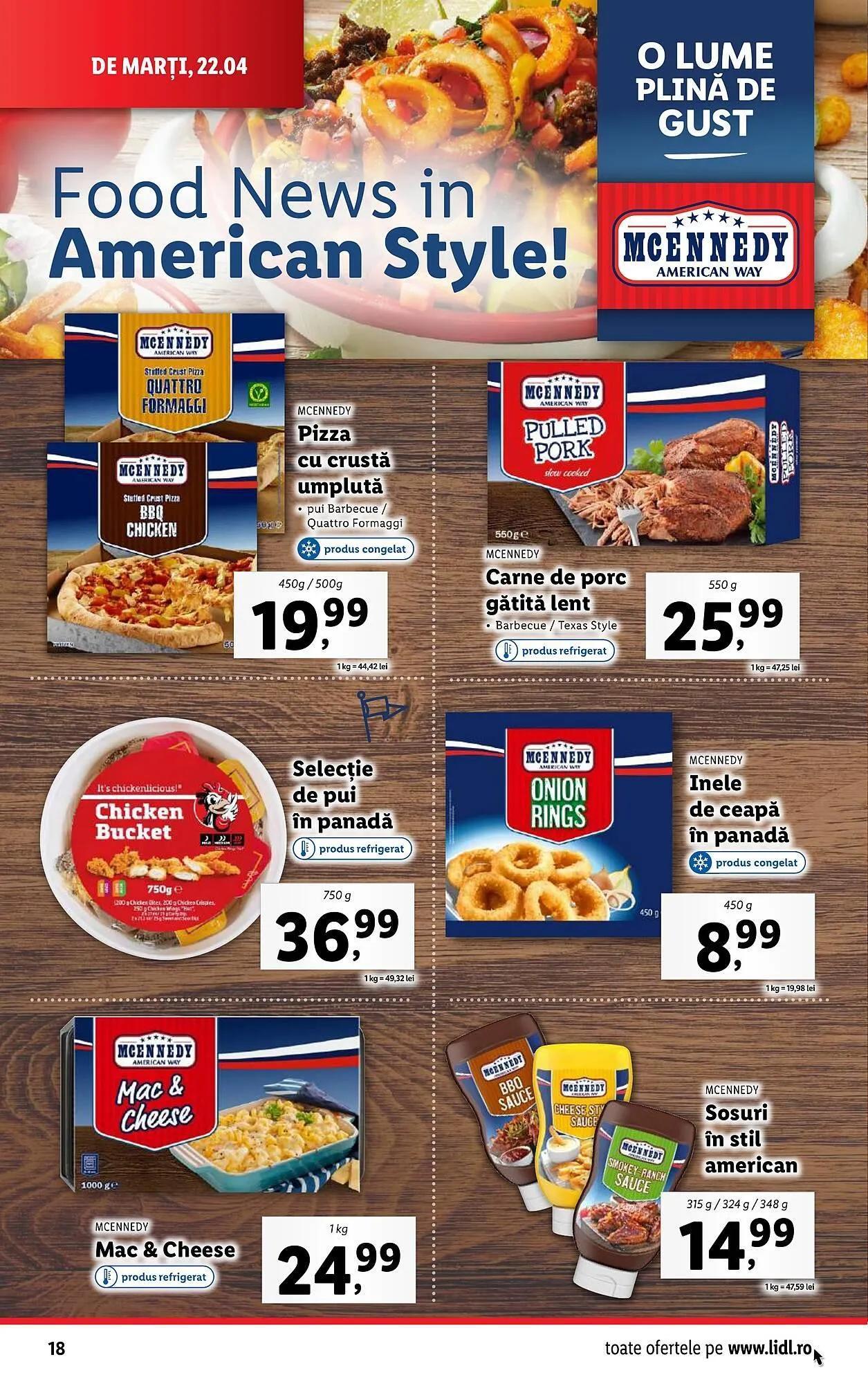 Catalog Catalog Lidl de la 22 aprilie până la 27 aprilie 2025 - Revista Pagina 18