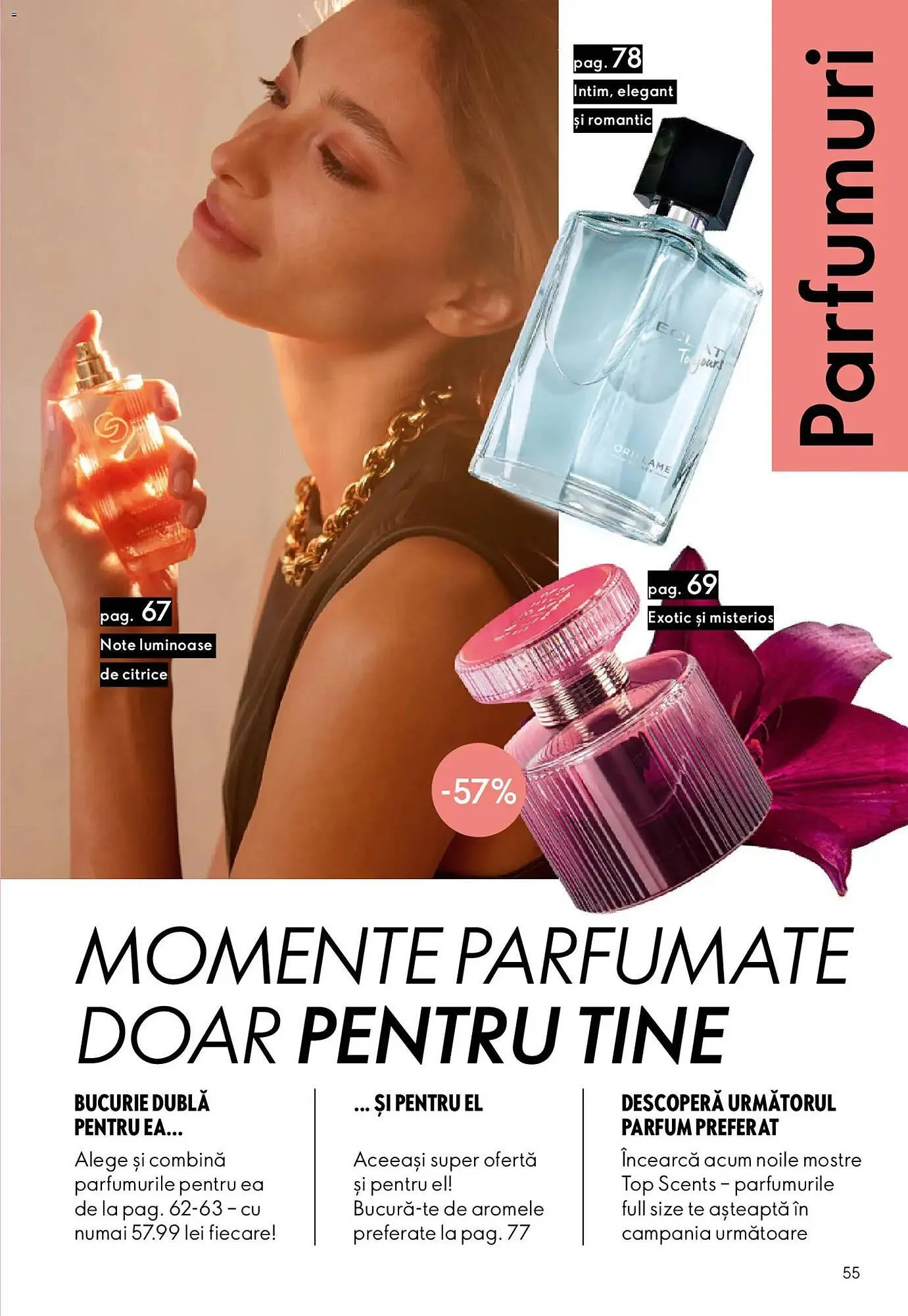 Catalog Catalog Oriflame de la 24 martie până la 14 aprilie 2026 - Revista Pagina 55