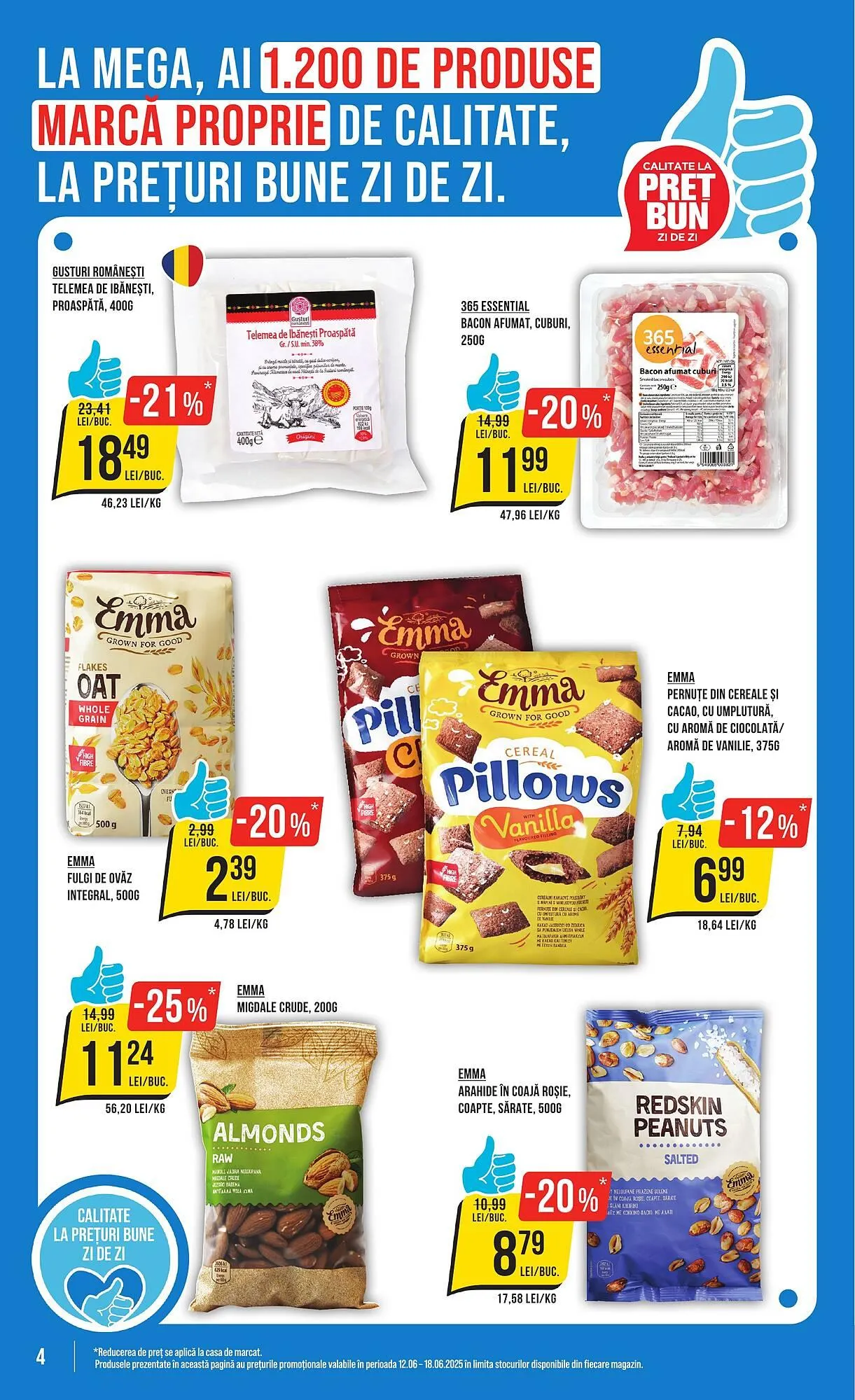 Catalog Catalog Mega Image de la 12 iunie până la 18 iunie 2025 - Revista Pagina 4