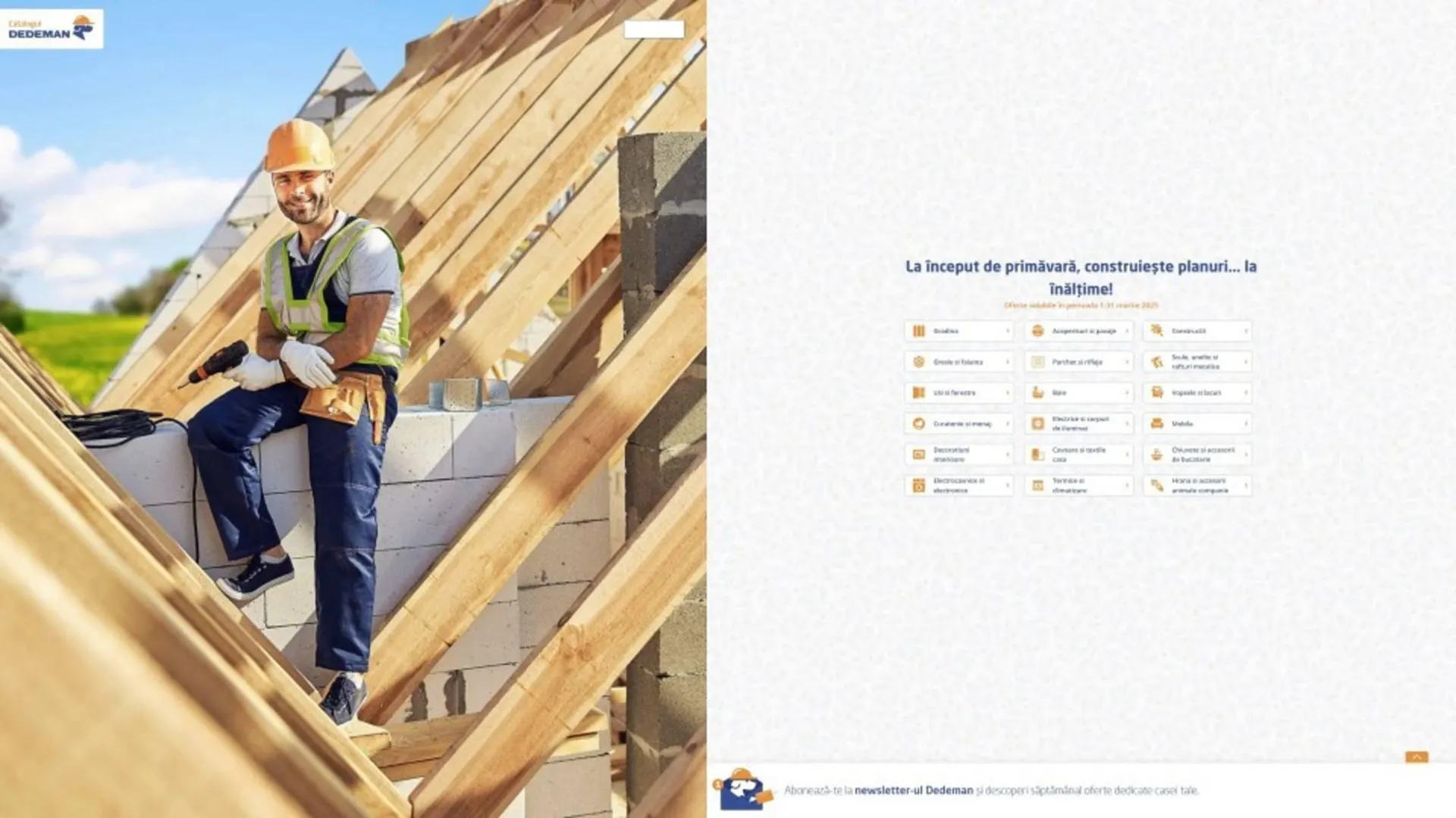 Catalog Catalog Dedeman de la 8 martie până la 31 martie 2025 - Revista Pagina 1