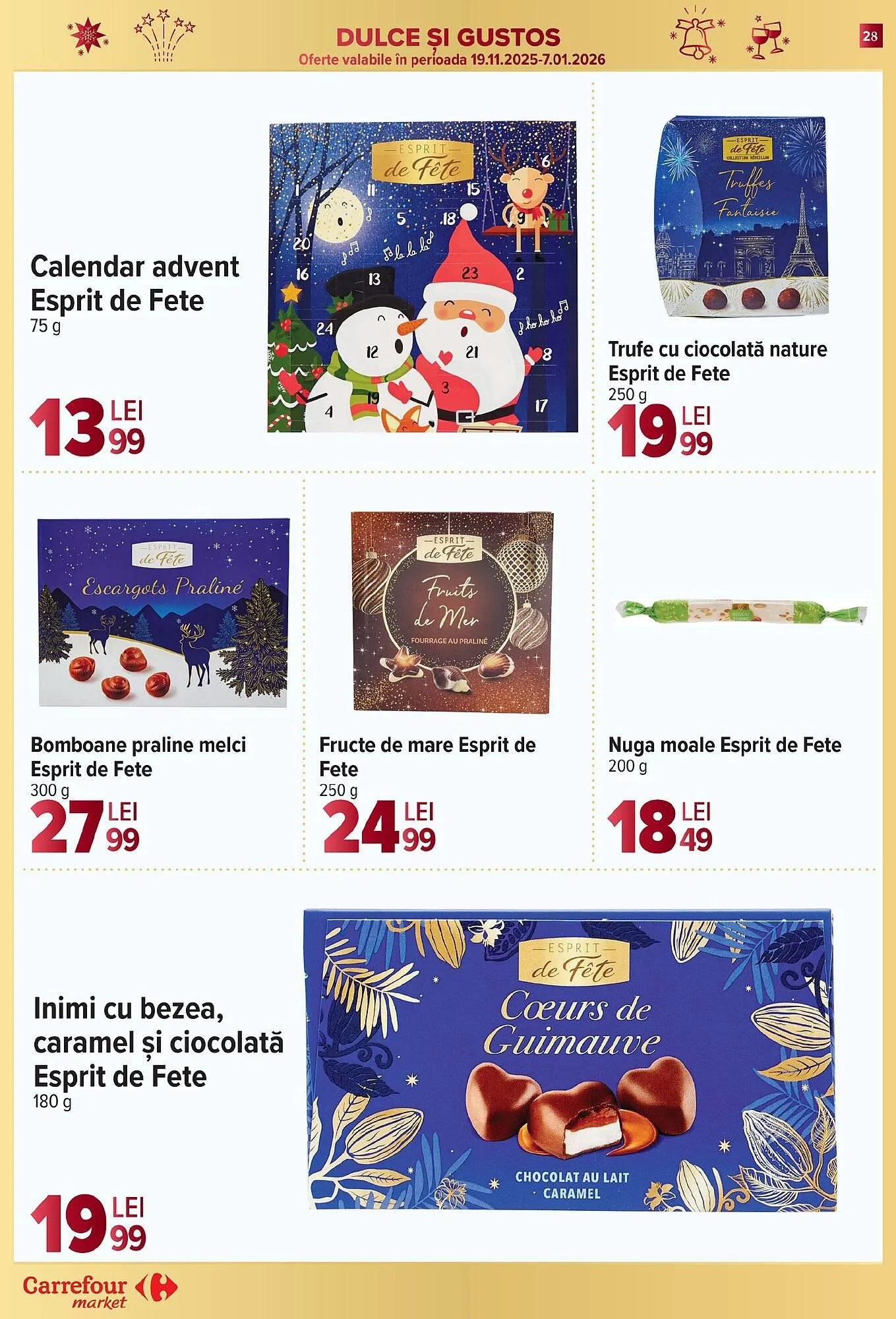 Catalog Catalog Carrefour Market de la 10 decembrie până la 16 decembrie 2025 - Revista Pagina 28