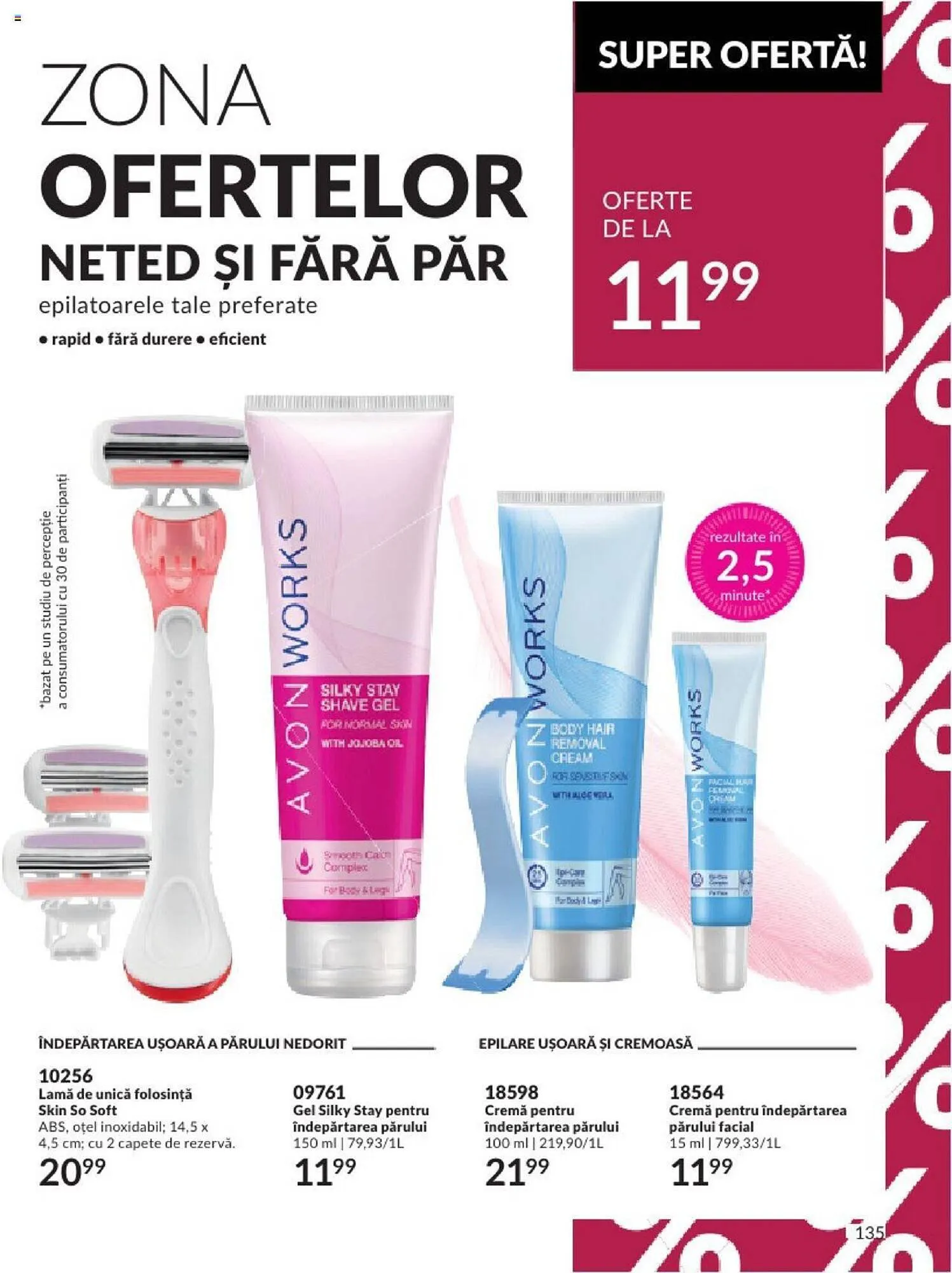 Catalog Avon catalog de la 1 septembrie până la 30 septembrie 2023 - Revista Pagina 137