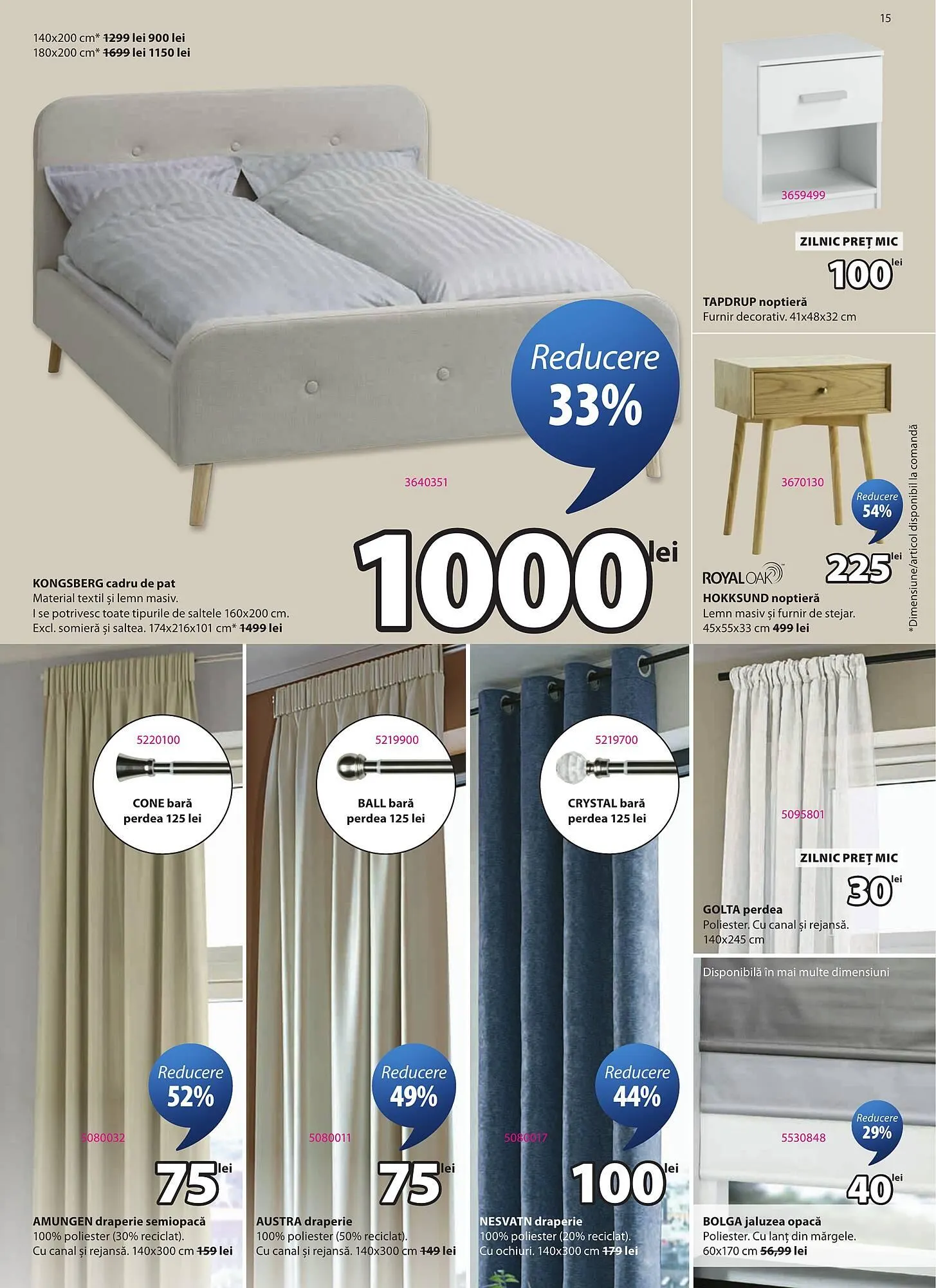 Catalog Catalog JYSK de la 24 aprilie până la 26 mai 2026 - Revista Pagina 15