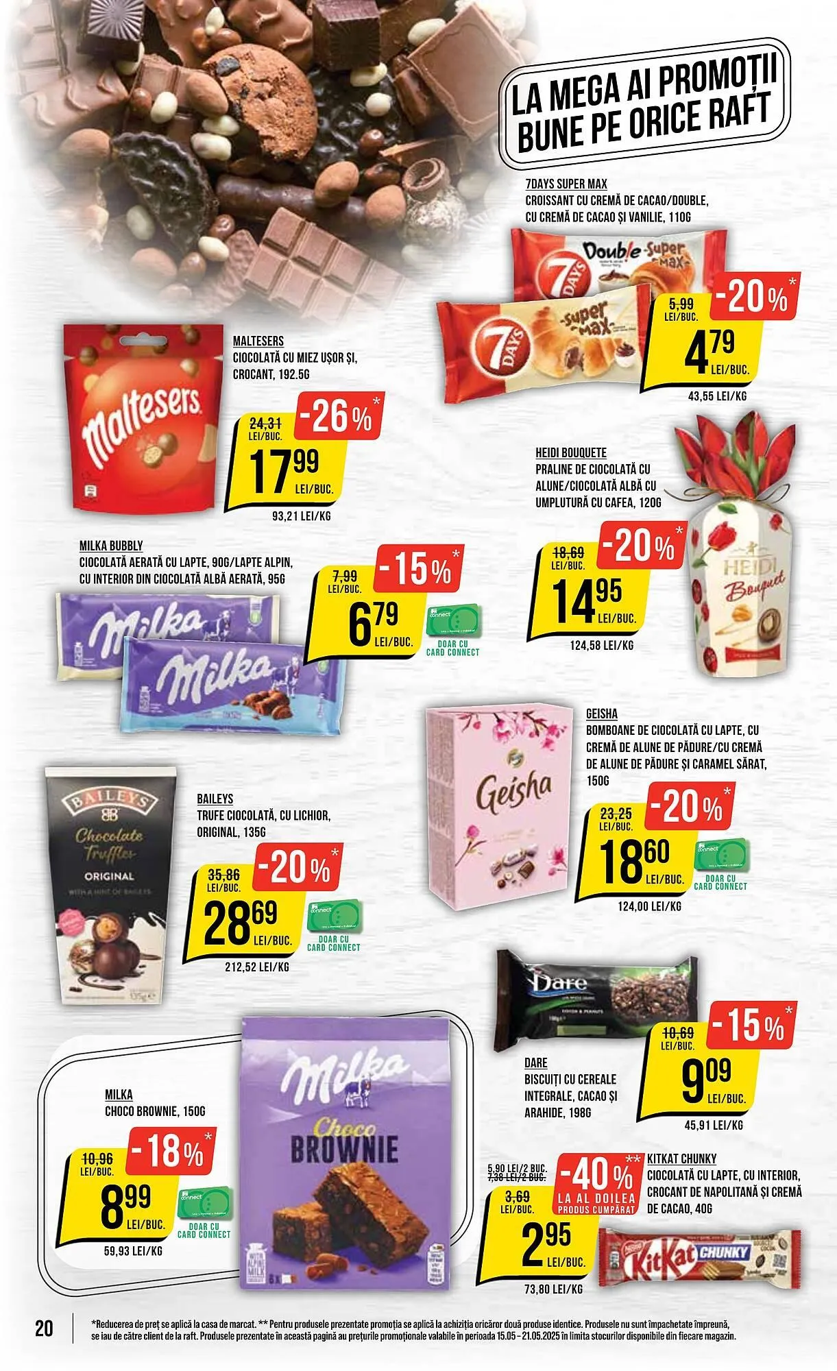 Catalog Catalog Mega Image de la 15 mai până la 21 mai 2025 - Revista Pagina 20