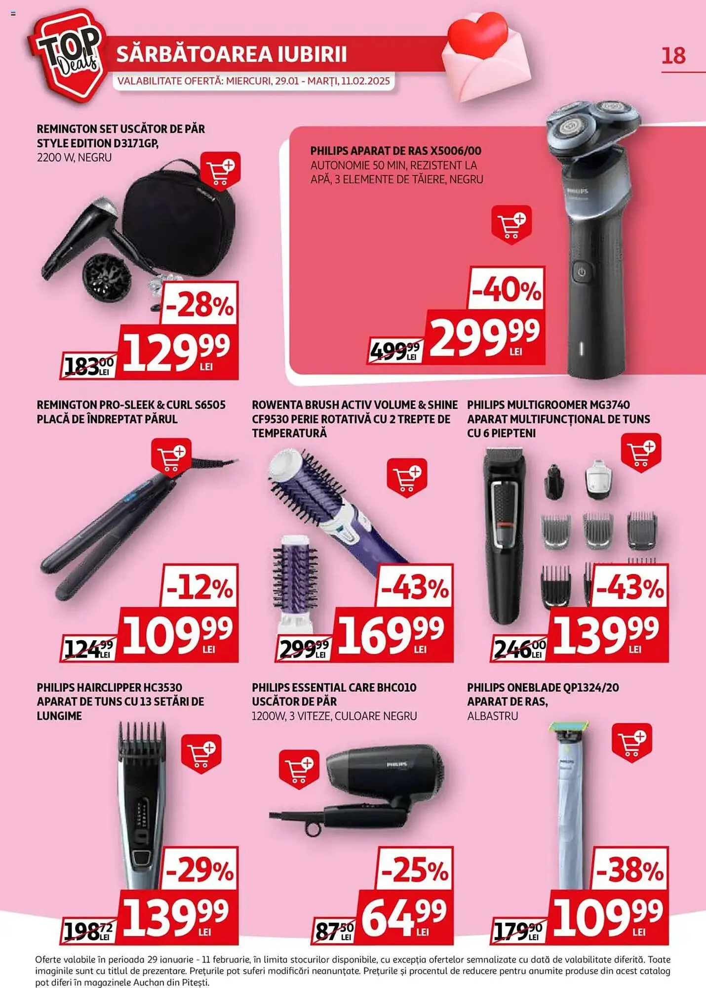 Catalog Catalog Auchan de la 29 ianuarie până la 11 februarie 2025 - Revista Pagina 18