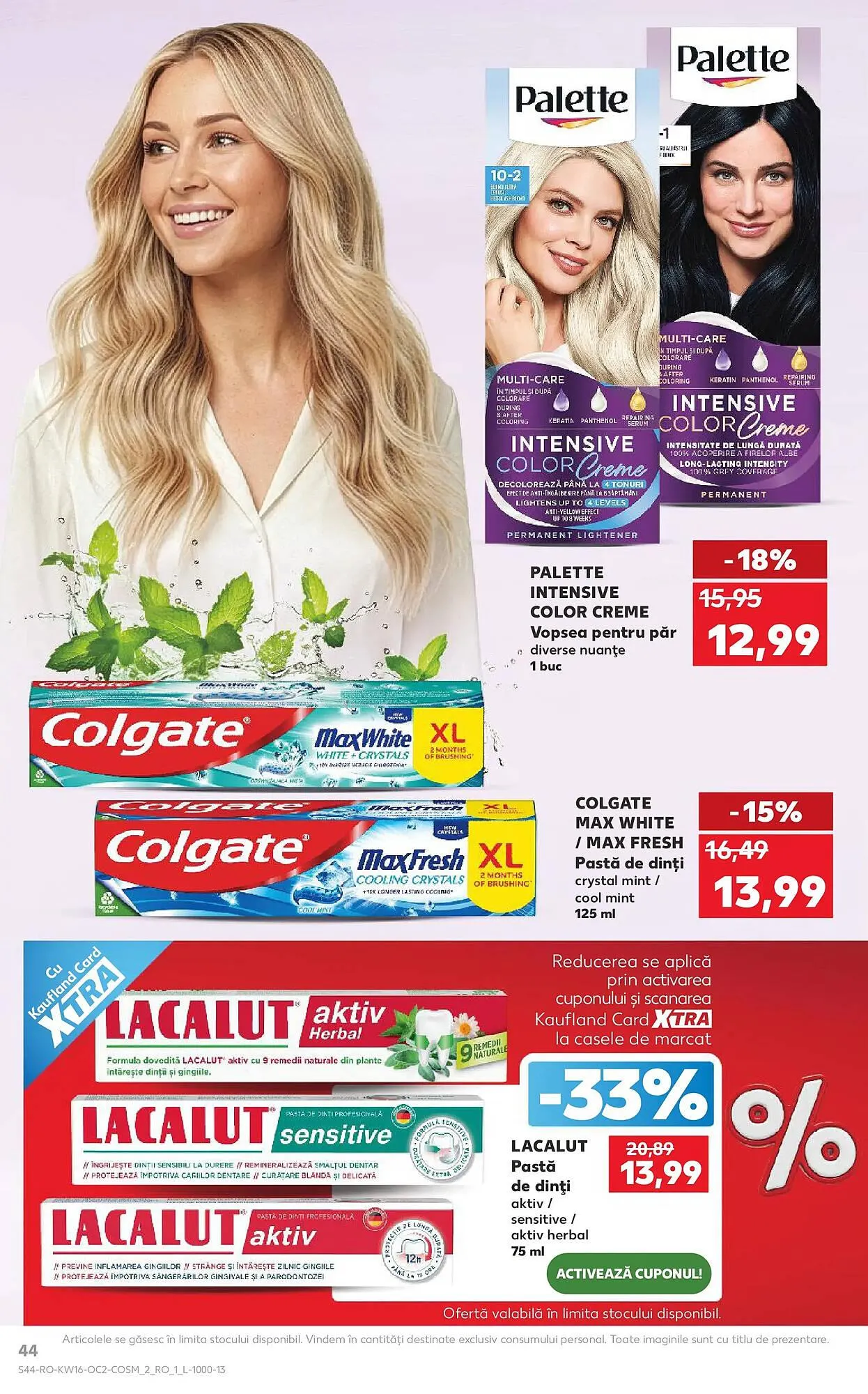Catalog Catalog Kaufland de la 15 aprilie până la 21 aprilie 2026 - Revista Pagina 44