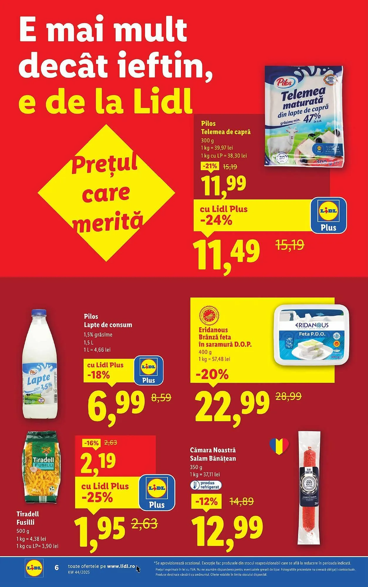 Catalog Catalog Lidl de la 27 octombrie până la 2 noiembrie 2025 - Revista Pagina 6