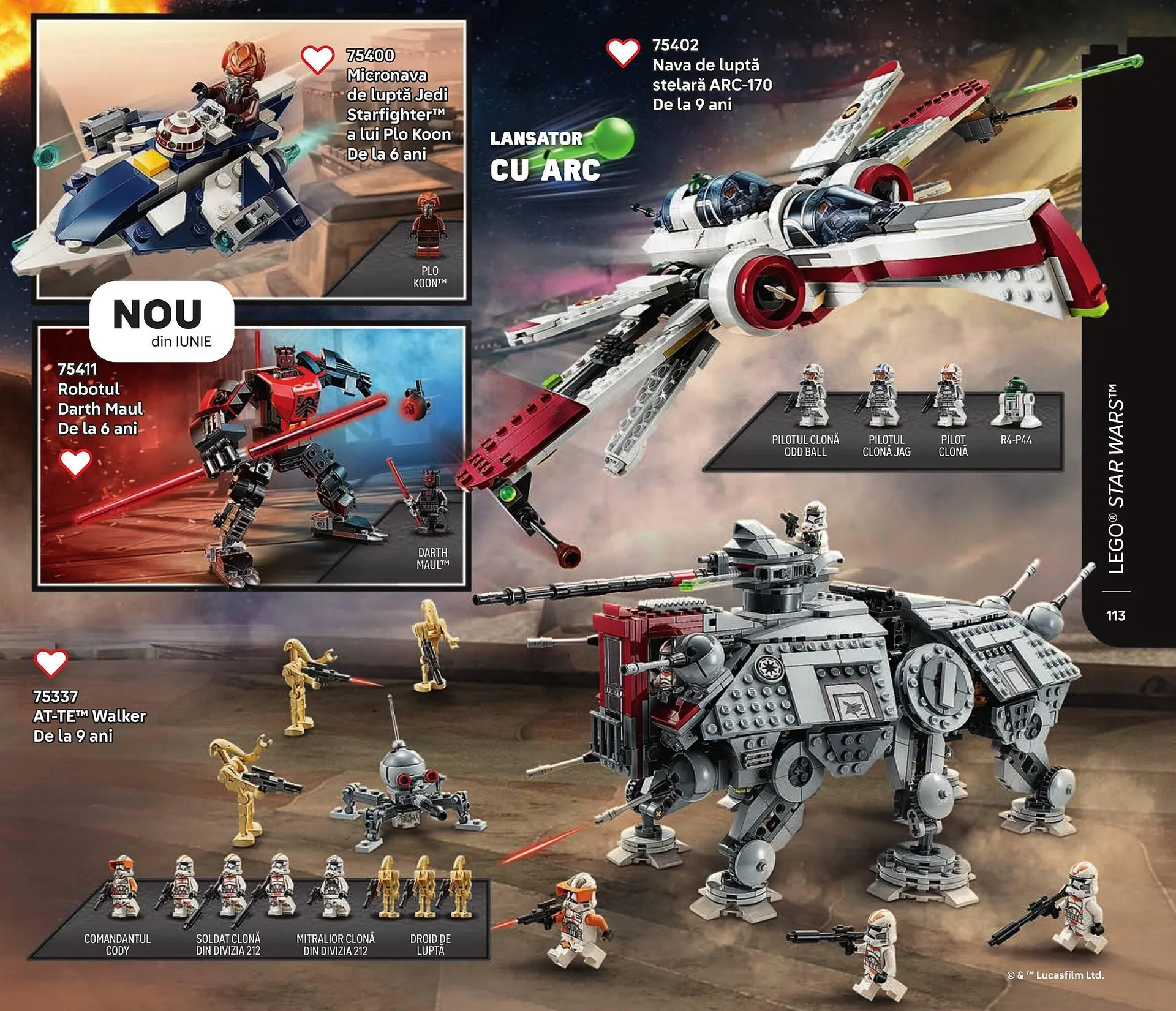 Catalog Сatalog Lego de la 1 iulie până la 31 decembrie 2025 - Revista Pagina 113