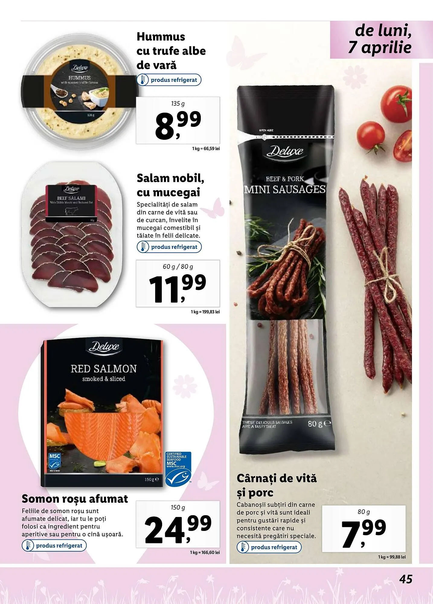 Catalog Catalog Lidl de la 24 martie până la 20 aprilie 2025 - Revista Pagina 45