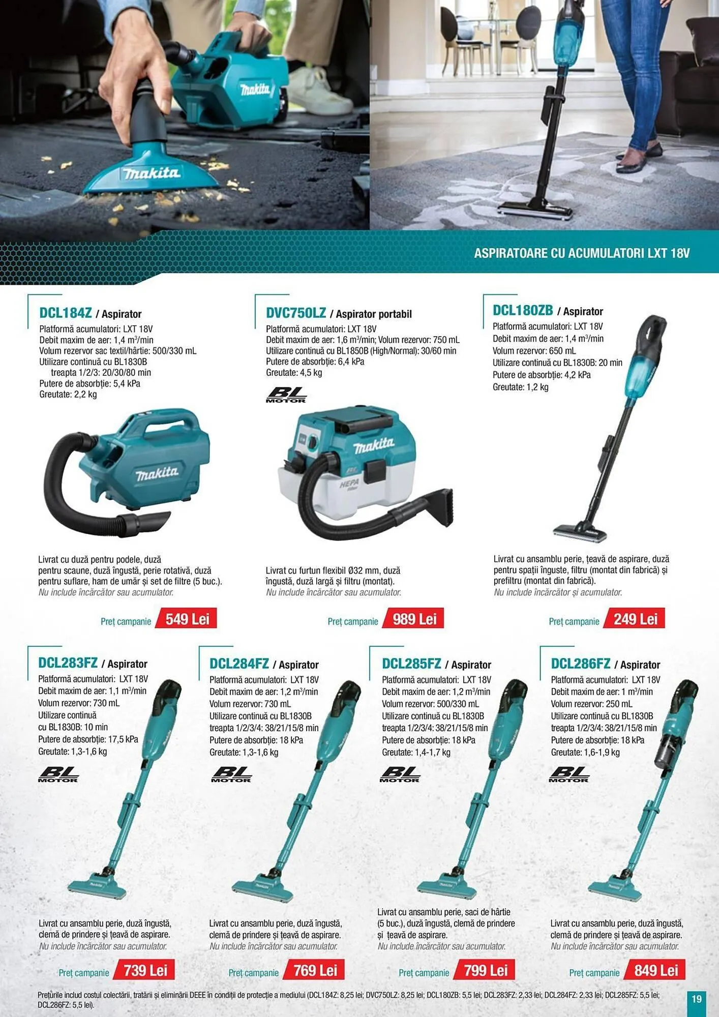 Catalog Catalog Makita de la 7 mai până la 31 decembrie 2025 - Revista Pagina 19