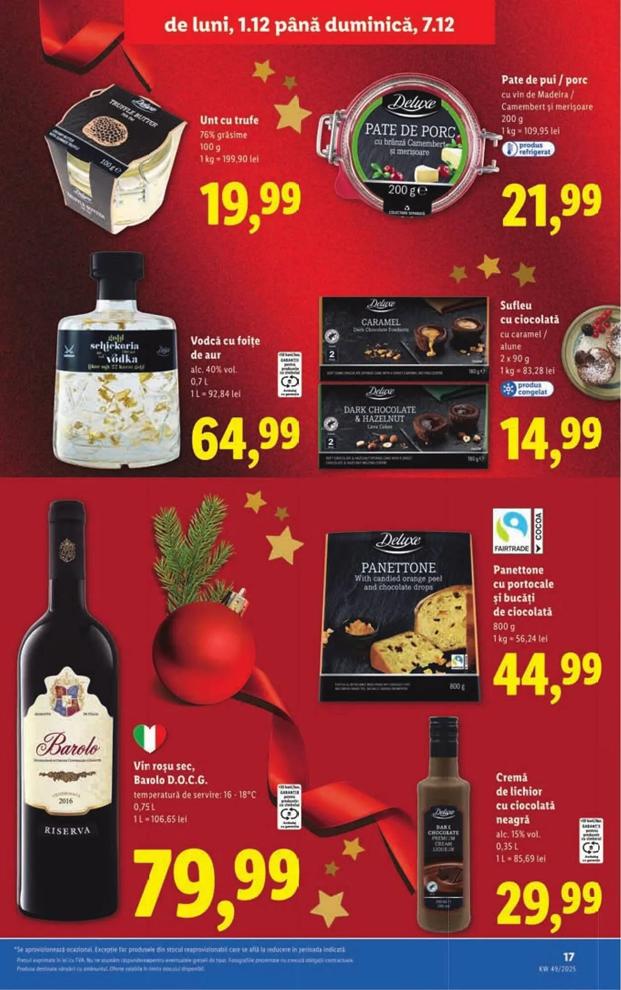 Catalog Catalog Lidl de la 1 decembrie până la 7 decembrie 2025 - Revista Pagina 17