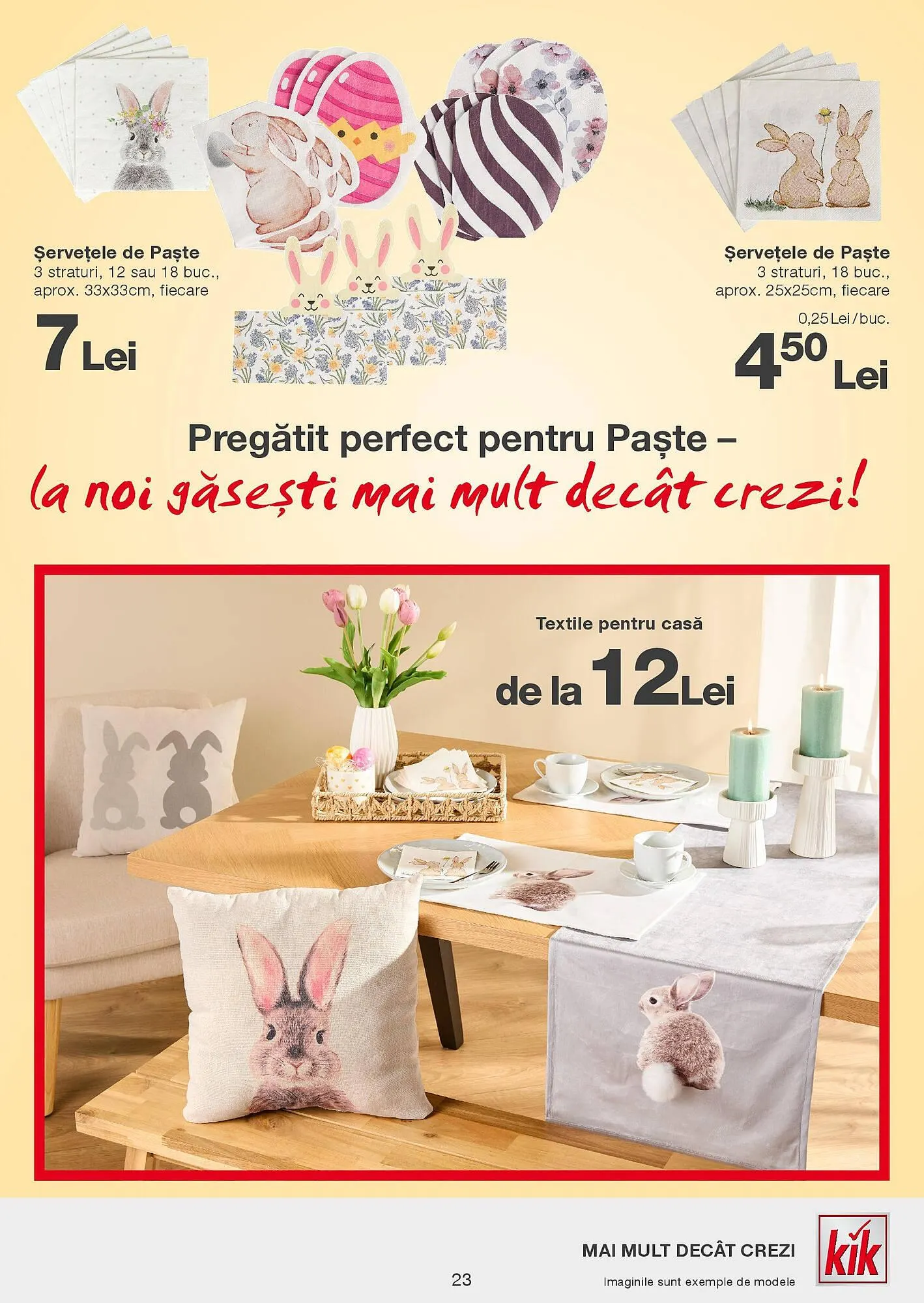 Catalog Catalog Kik de la 30 martie până la 6 aprilie 2025 - Revista Pagina 23