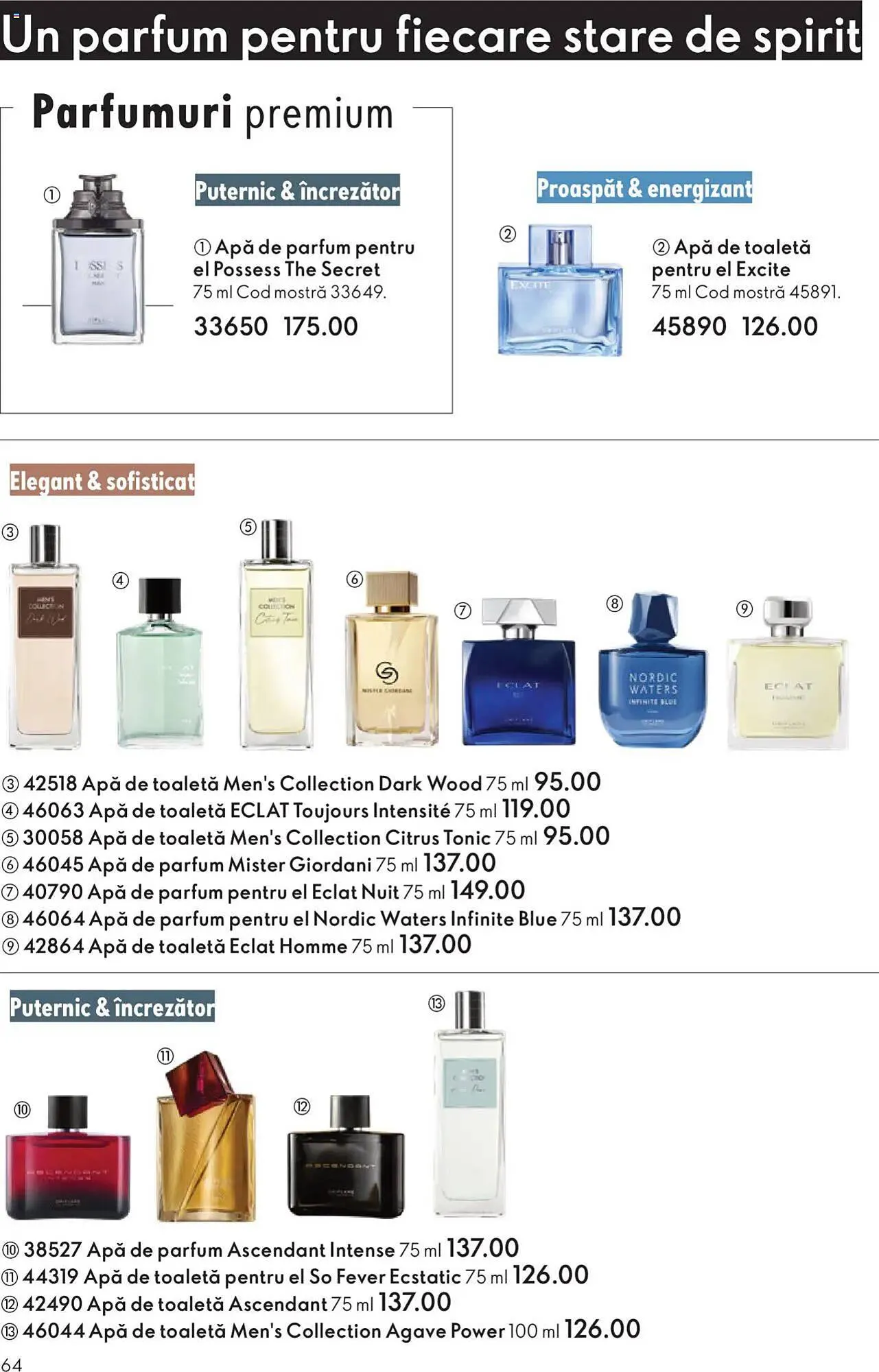 Catalog Catalog Oriflame de la 11 noiembrie până la 2 decembrie 2025 - Revista Pagina 64