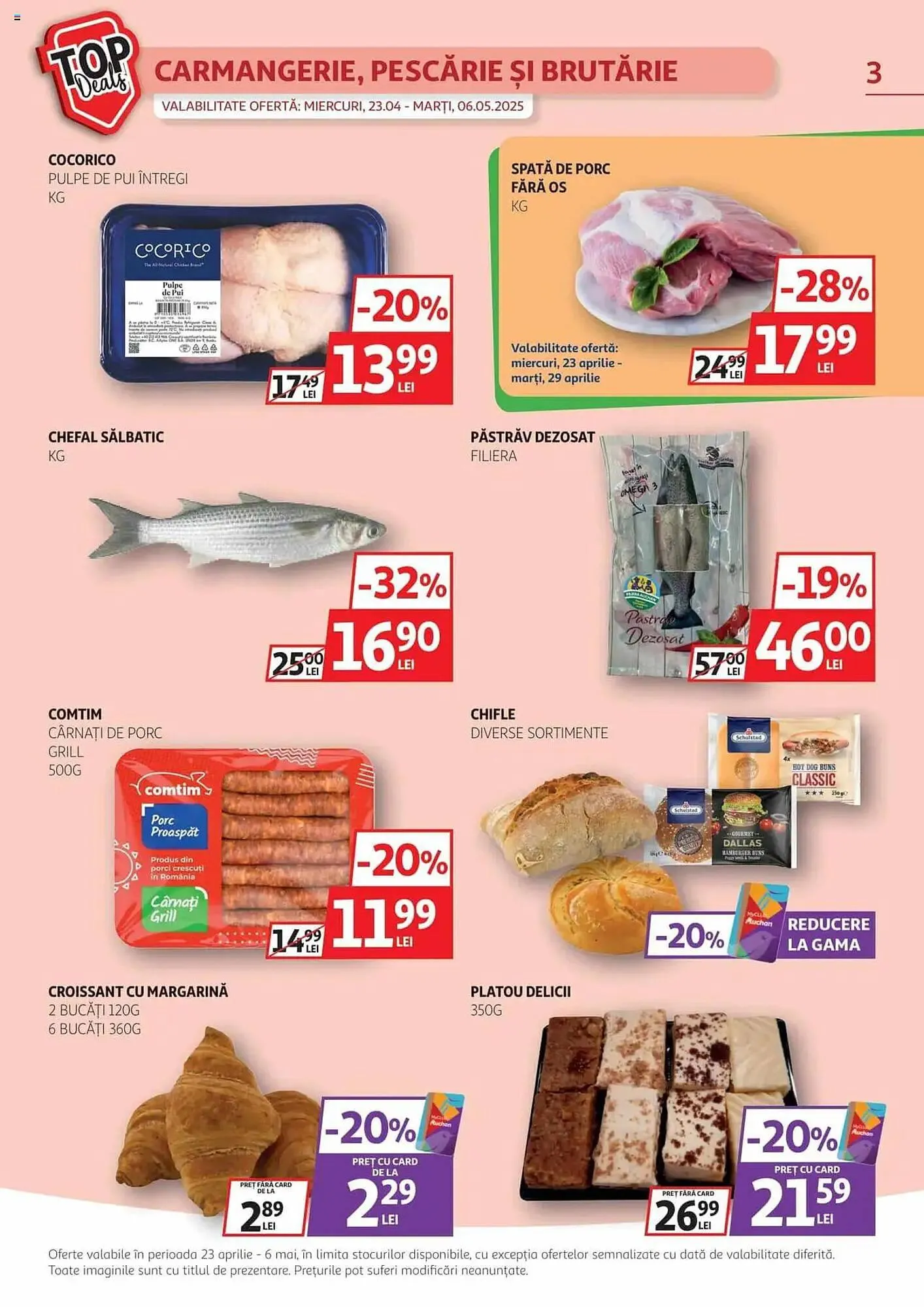 Catalog Catalog Auchan de la 23 aprilie până la 6 mai 2025 - Revista Pagina 3