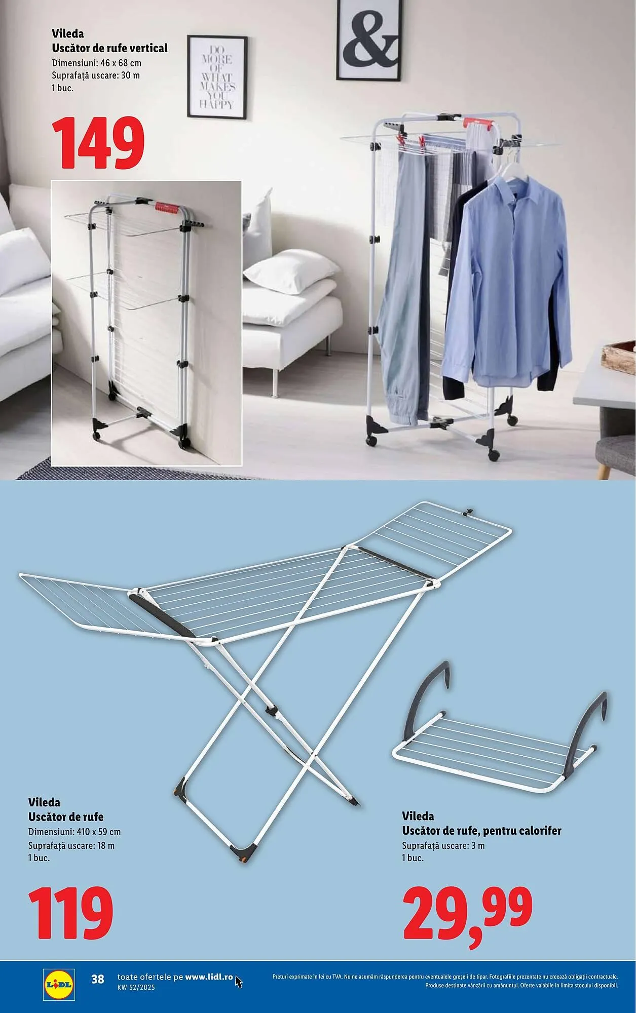 Catalog Catalog Lidl de la 22 decembrie până la 24 decembrie 2025 - Revista Pagina 38