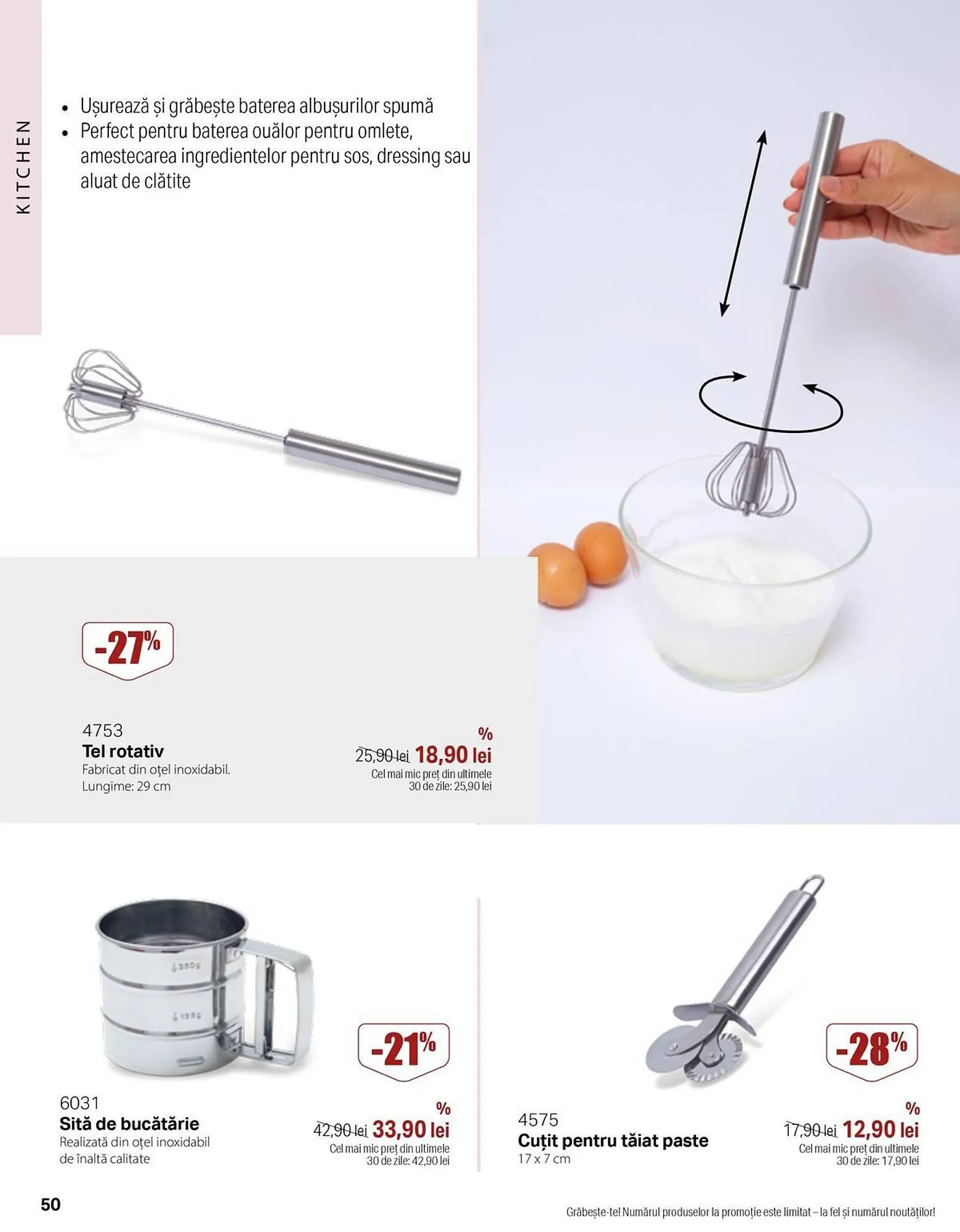 Catalog Catalog BetterStyle de la 3 februarie până la 28 februarie 2025 - Revista Pagina 50