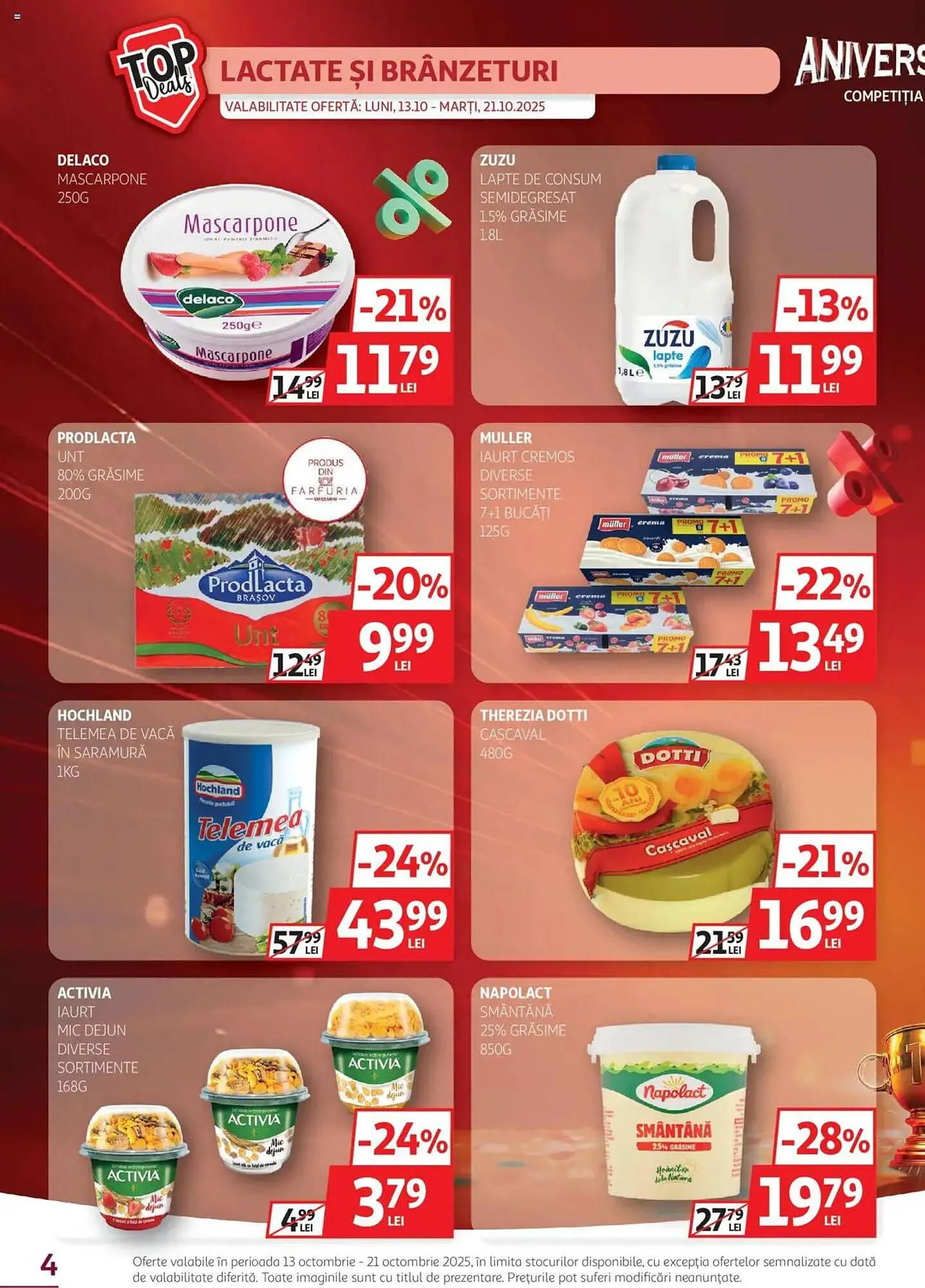 Catalog Catalog Auchan de la 12 octombrie până la 21 octombrie 2025 - Revista Pagina 4