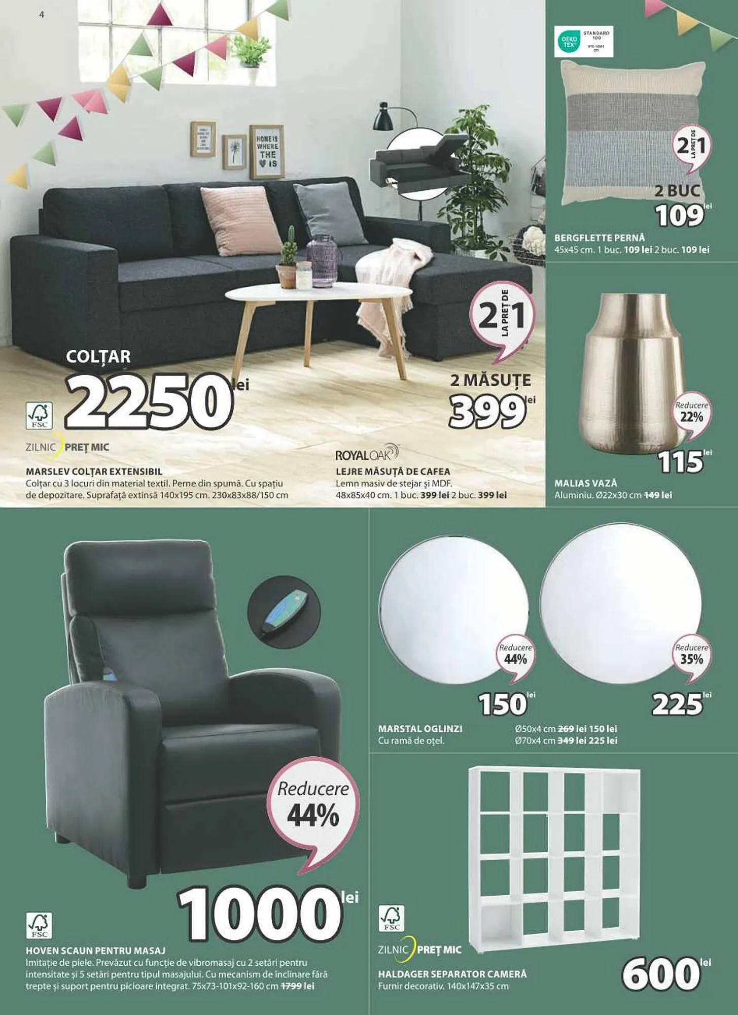 Catalog JYSK catalog de la 21 septembrie până la 18 octombrie 2023 - Revista Pagina 4