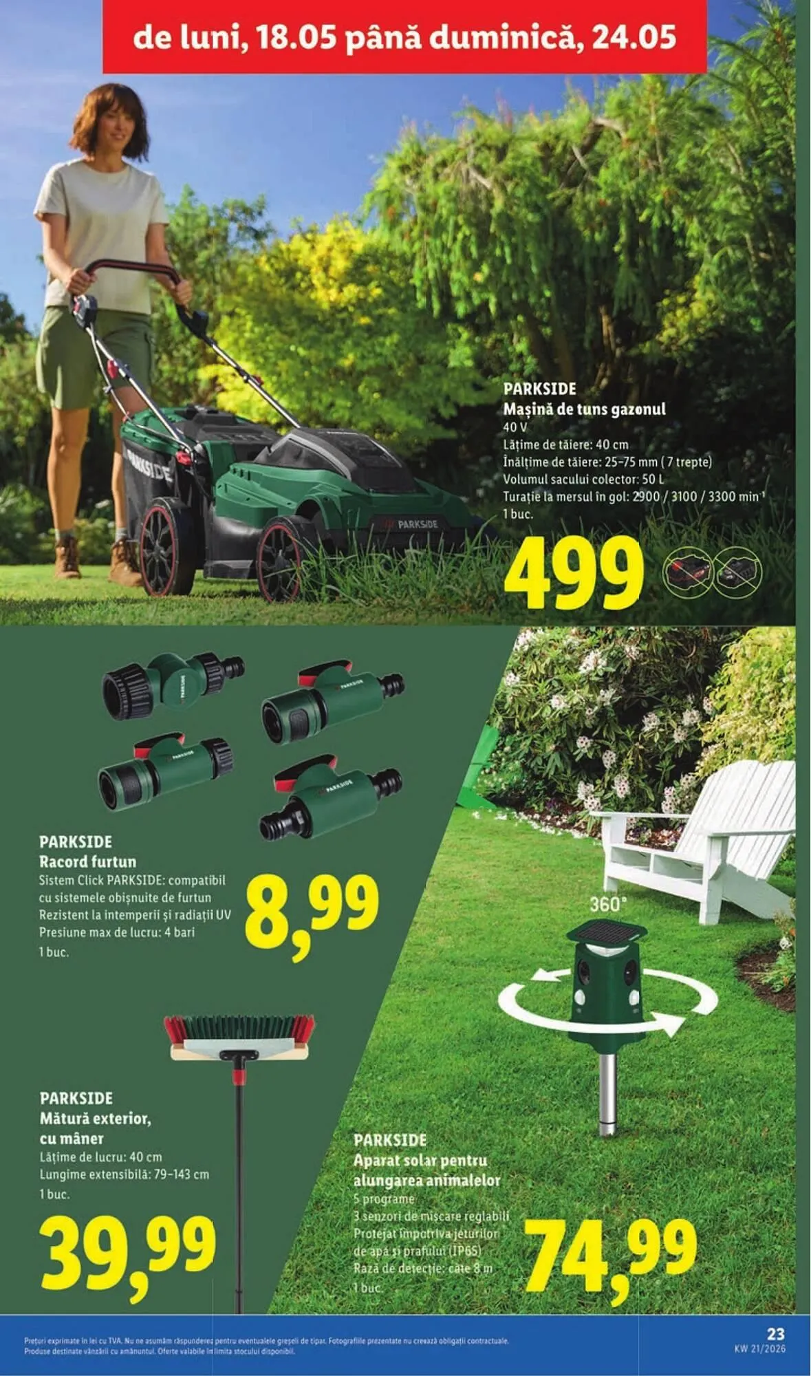 Catalog Catalog Lidl de la 18 mai până la 24 mai 2026 - Revista Pagina 23