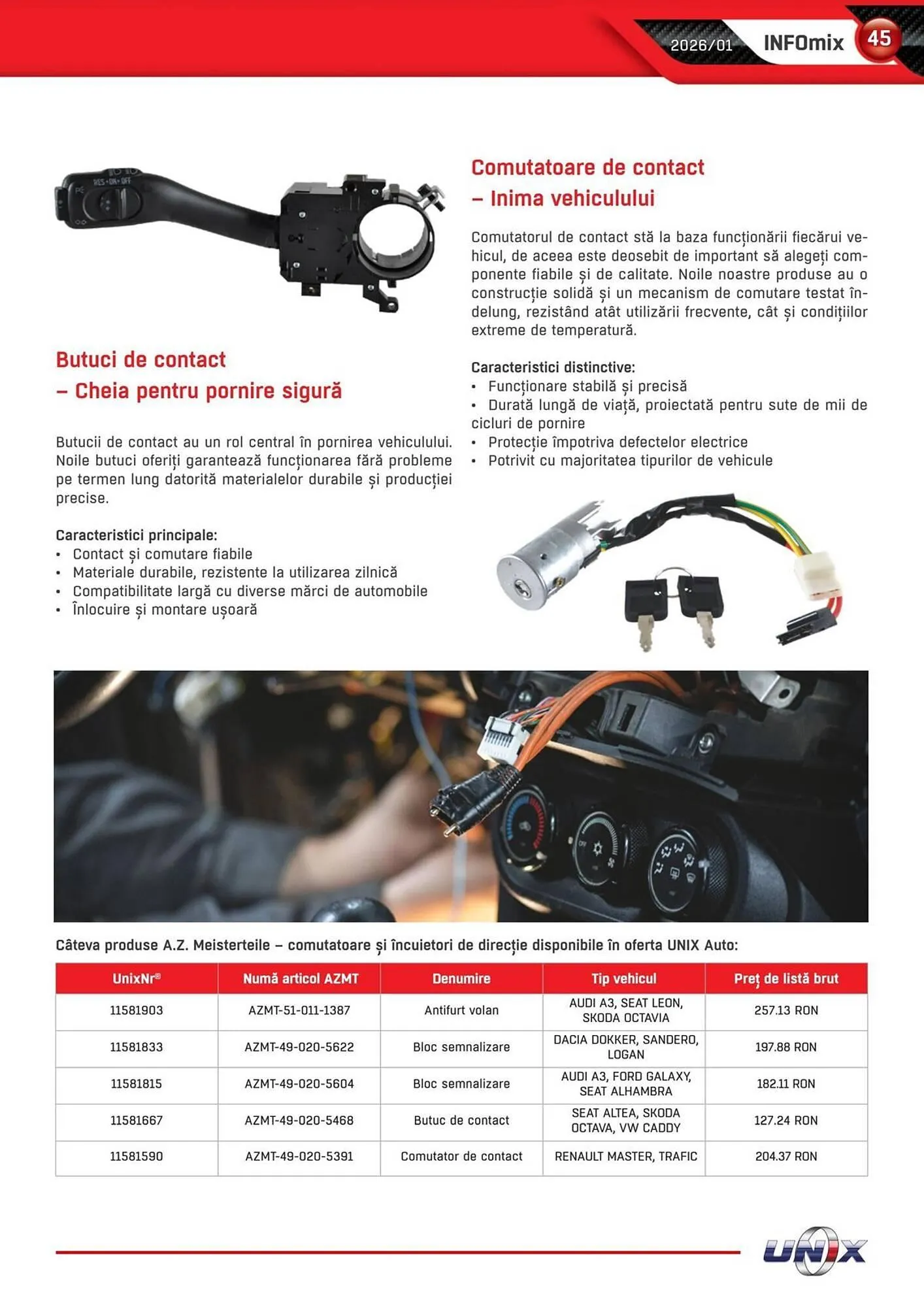 Catalog Catalog UNIX Auto de la 6 ianuarie până la 31 ianuarie 2026 - Revista Pagina 45