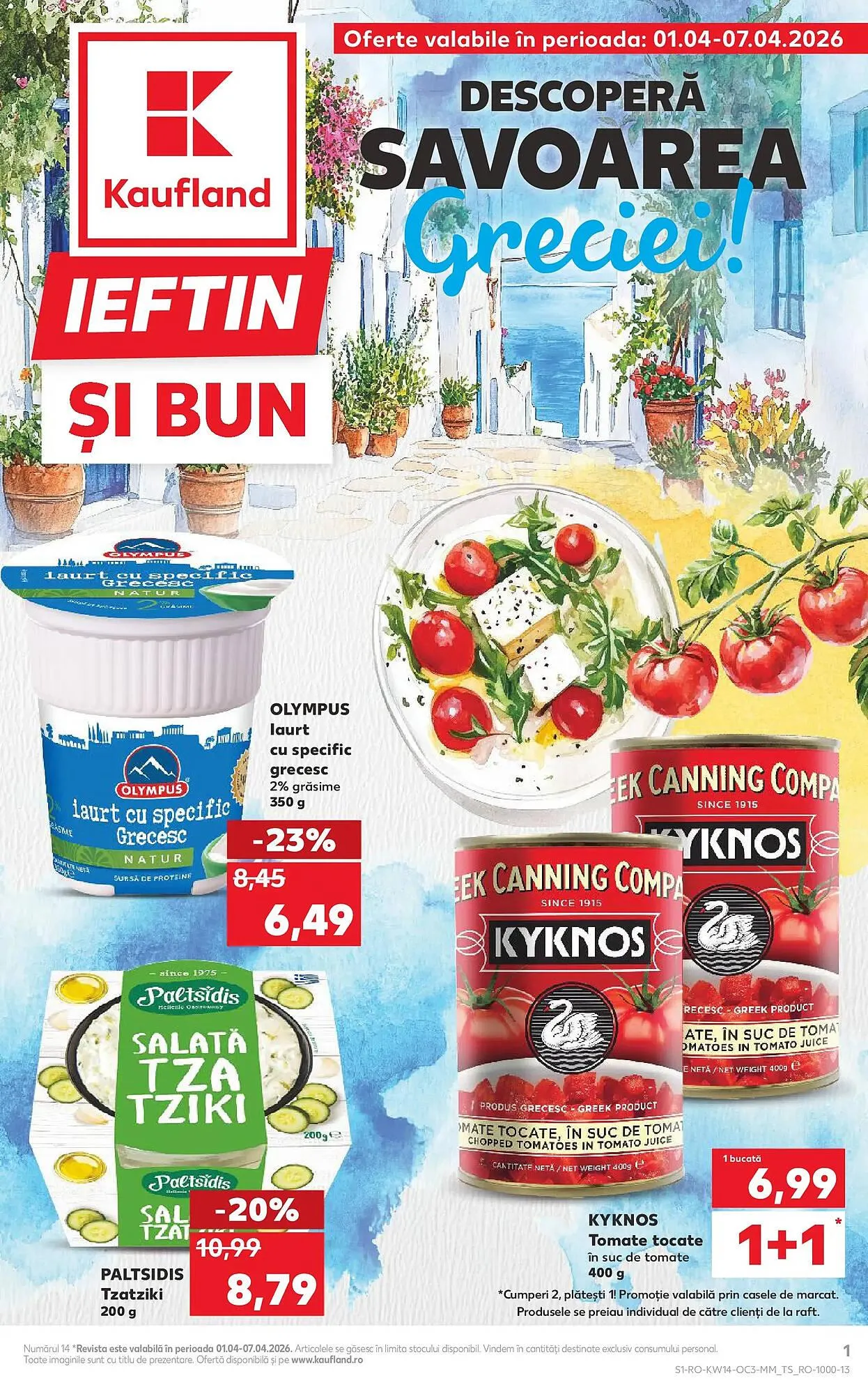 Catalog Catalog Kaufland de la 1 aprilie până la 7 aprilie 2026 - Revista Pagina 1