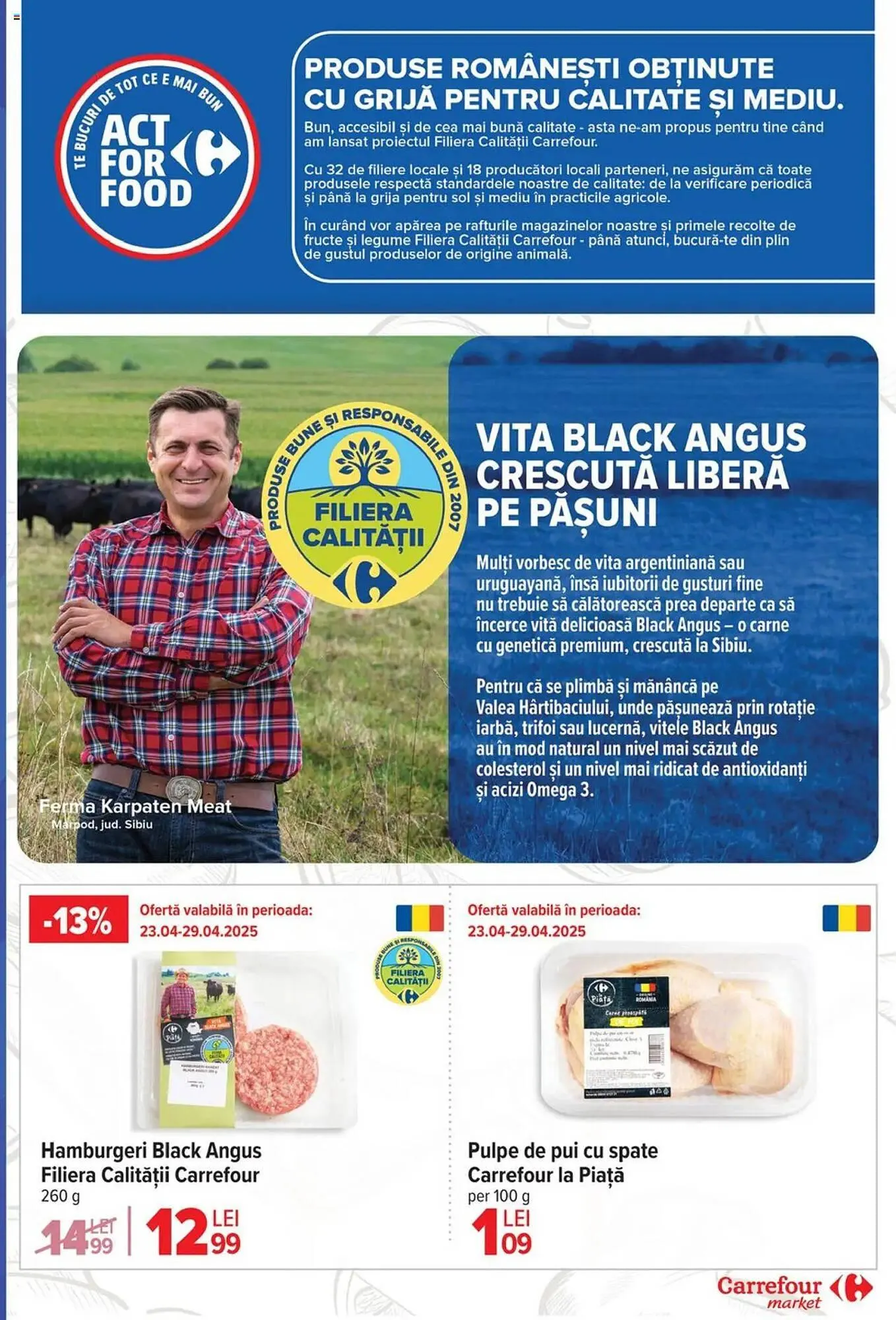 Catalog Catalog Carrefour Market de la 23 aprilie până la 6 mai 2025 - Revista Pagina 11