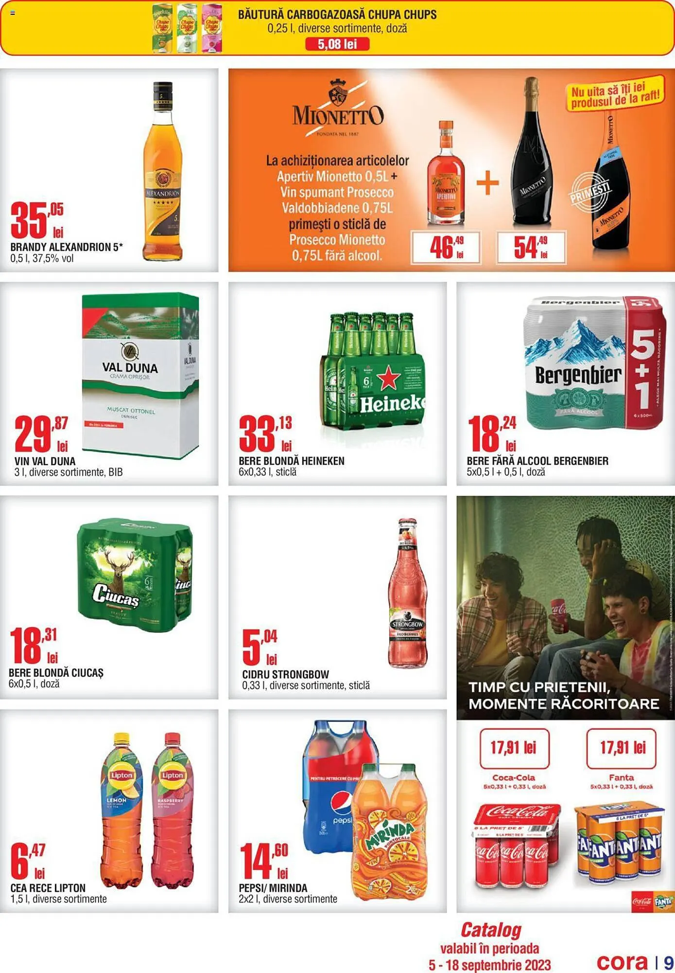 Catalog Cora catalog de la 5 septembrie până la 18 septembrie 2023 - Revista Pagina 9