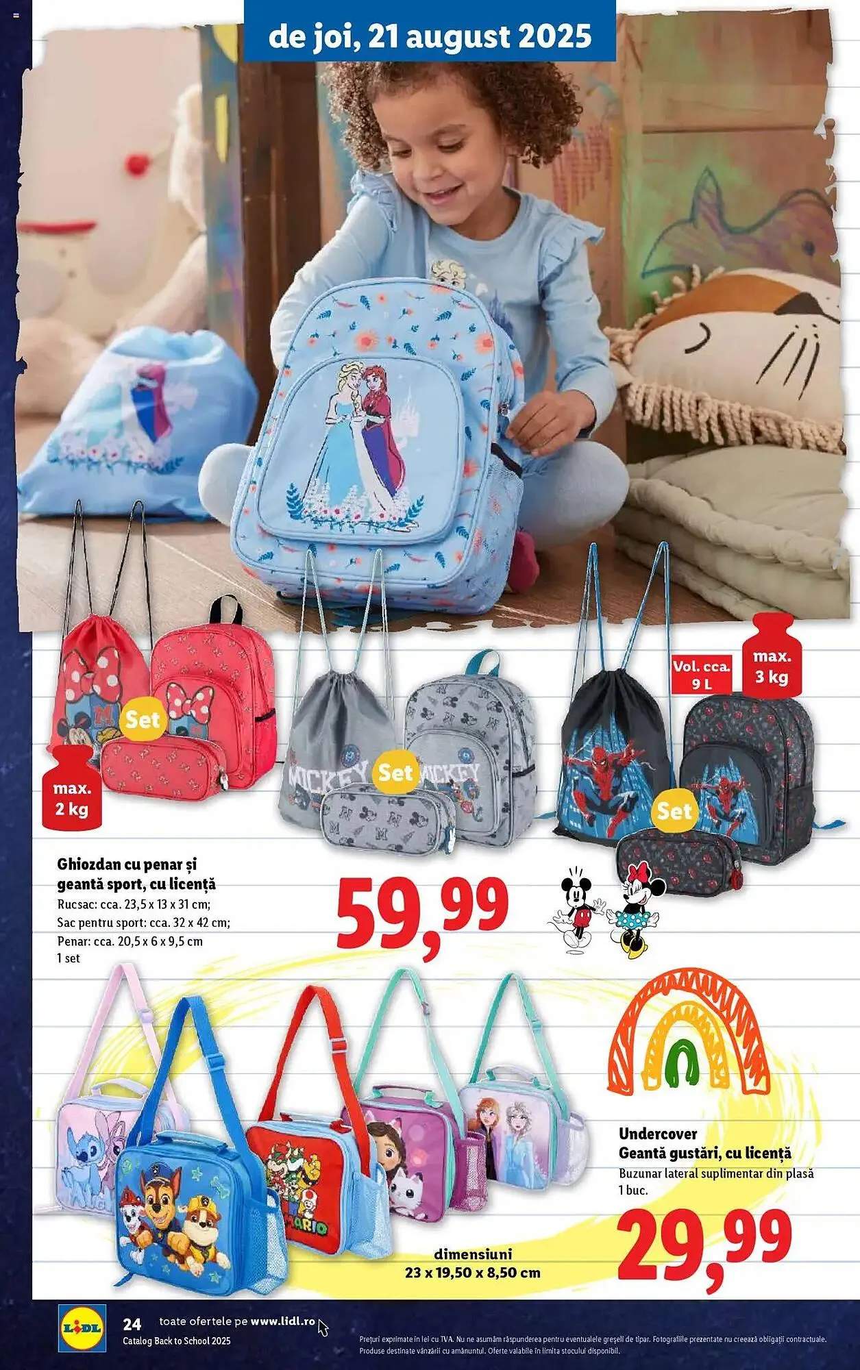 Catalog Catalog Lidl de la 11 august până la 31 august 2025 - Revista Pagina 24