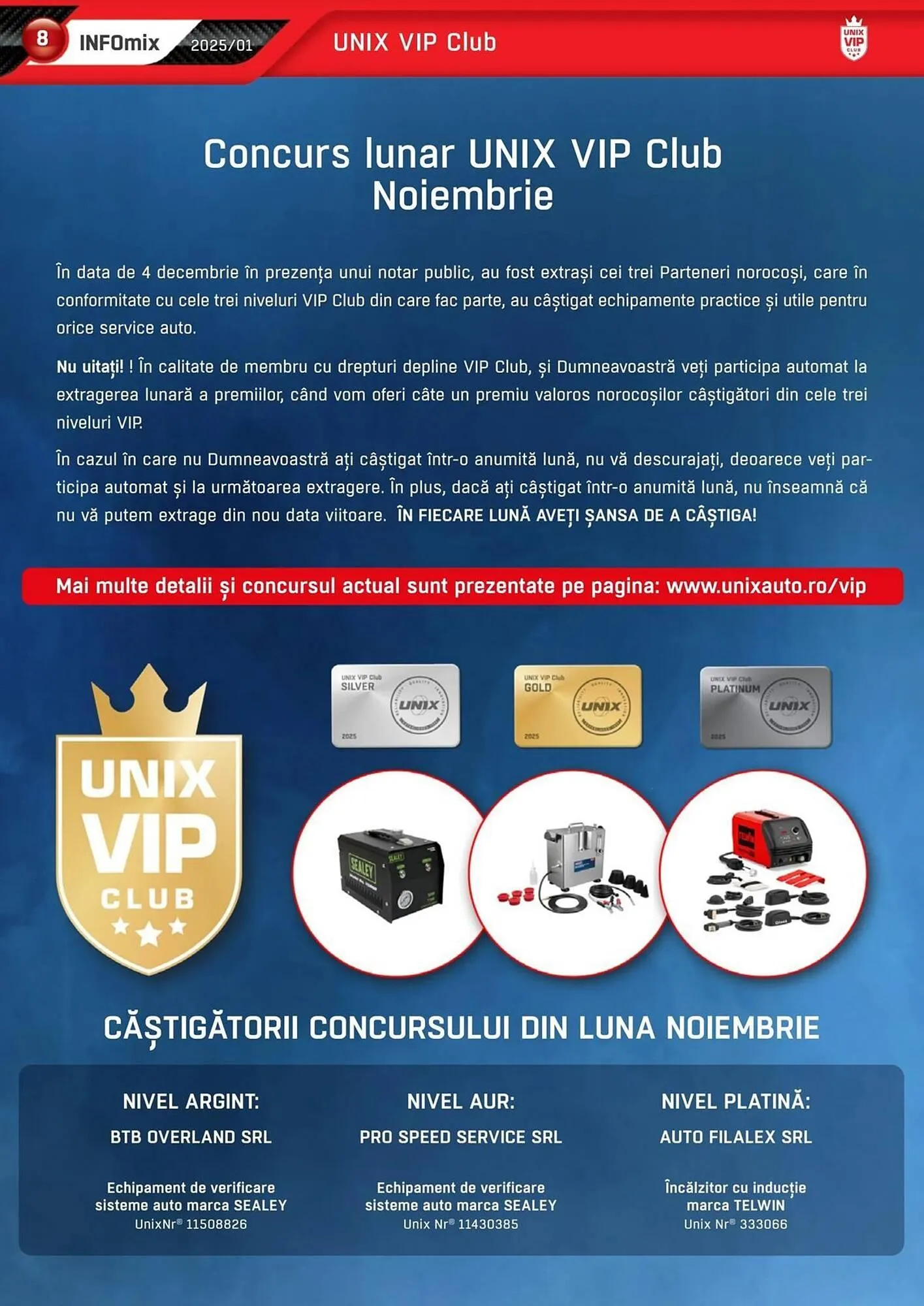 Catalog Catalog UNIX Auto de la 7 ianuarie până la 31 ianuarie 2025 - Revista Pagina 8