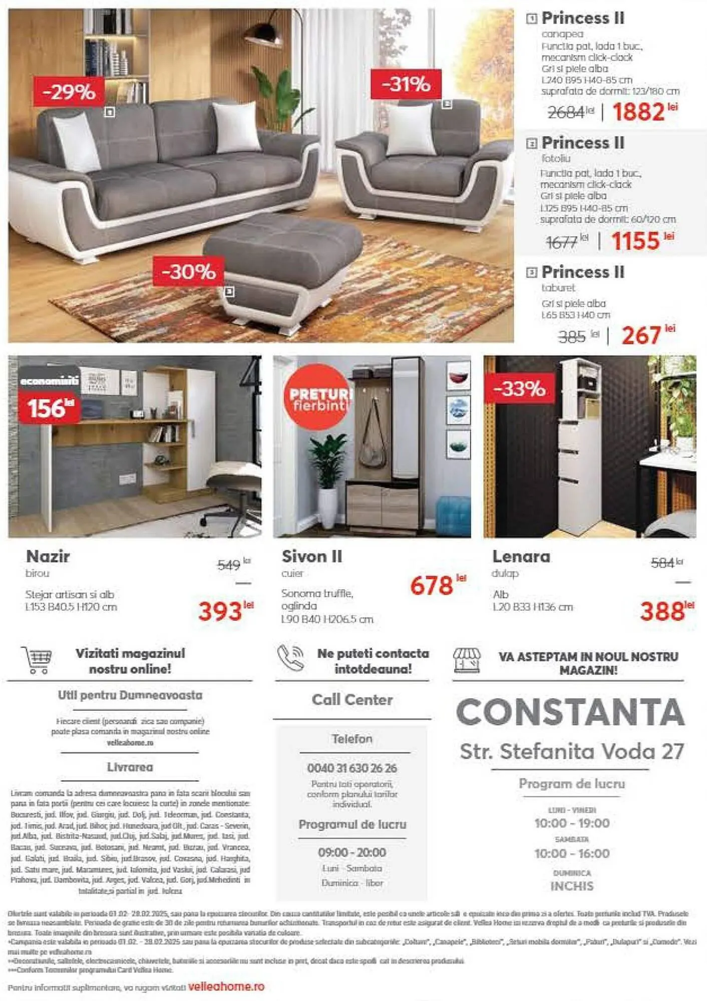 Catalog Catalog Mobila Videnov de la 3 februarie până la 28 februarie 2025 - Revista Pagina 12