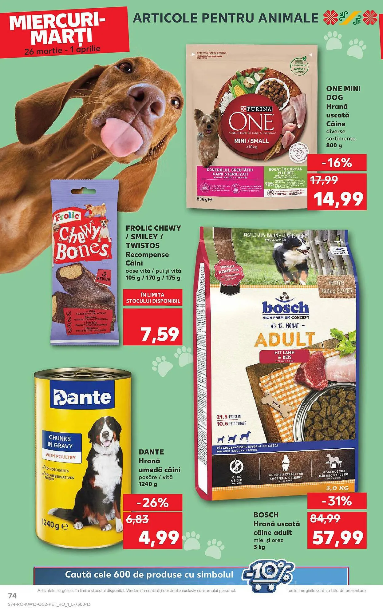 Catalog Catalog Kaufland de la 25 martie până la 30 martie 2025 - Revista Pagina 74